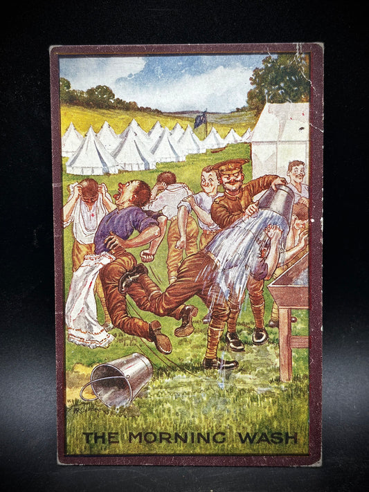 WW1 Comic Postcard