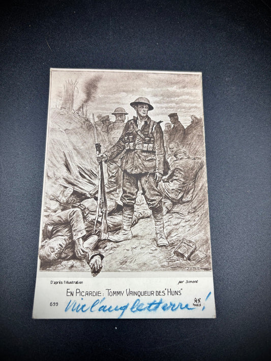 WW1 British Propaganda Postcard
