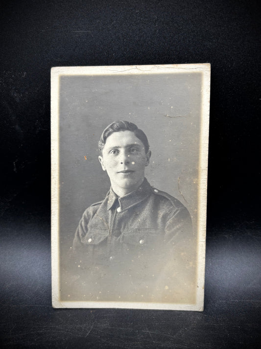 WW1 Postcard Of A Soldier