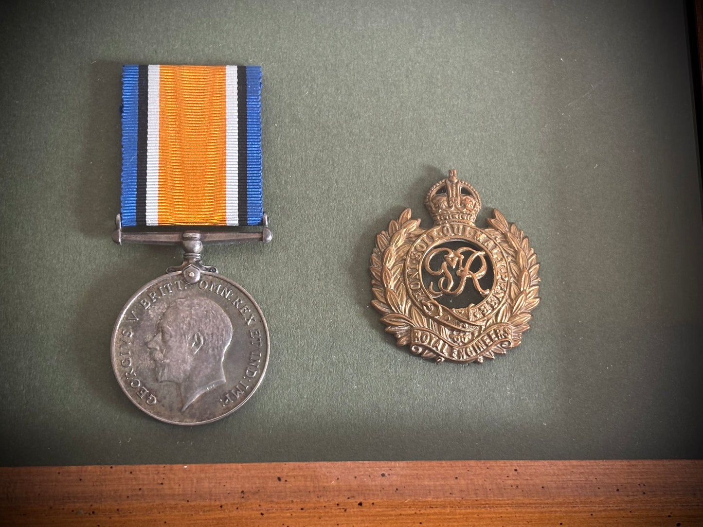 WW1 Great War Medal Awarded To A Lt Col Casualty 46th North Midland Division