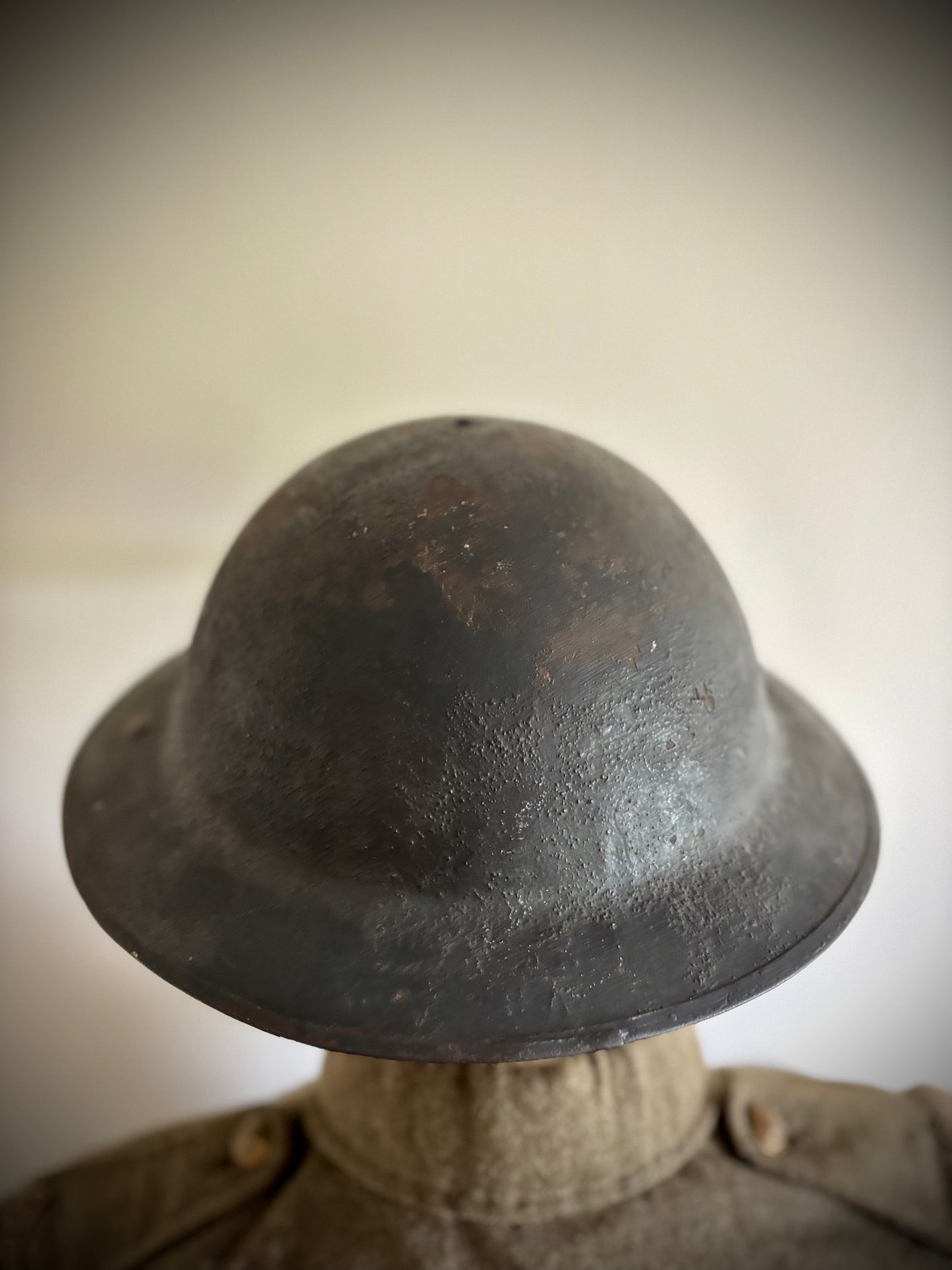 WW1 Helmet, Tunic and Cap 1/5th South Staffordshire Named