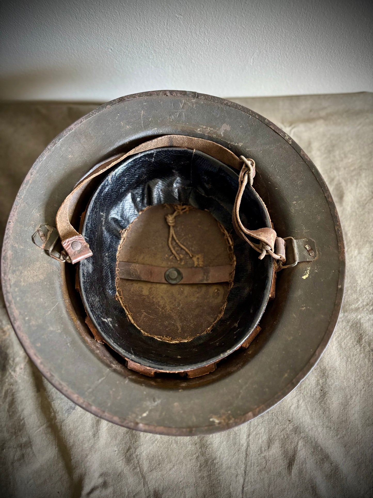 WW1 Helmet, Tunic and Cap 1/5th South Staffordshire Named
