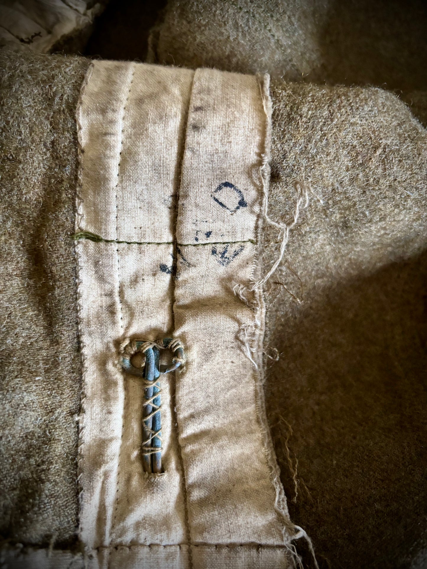WW1 Helmet, Tunic and Cap 1/5th South Staffordshire Named