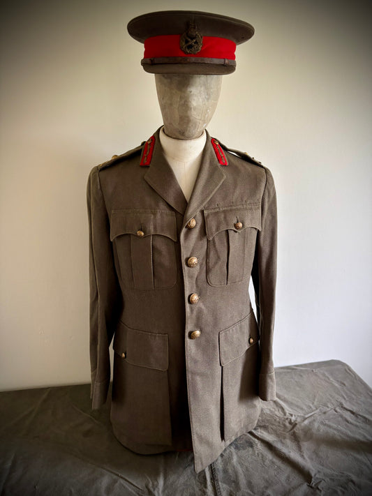 WW1 Major General Boyd's Tunic and Cap 46th Division