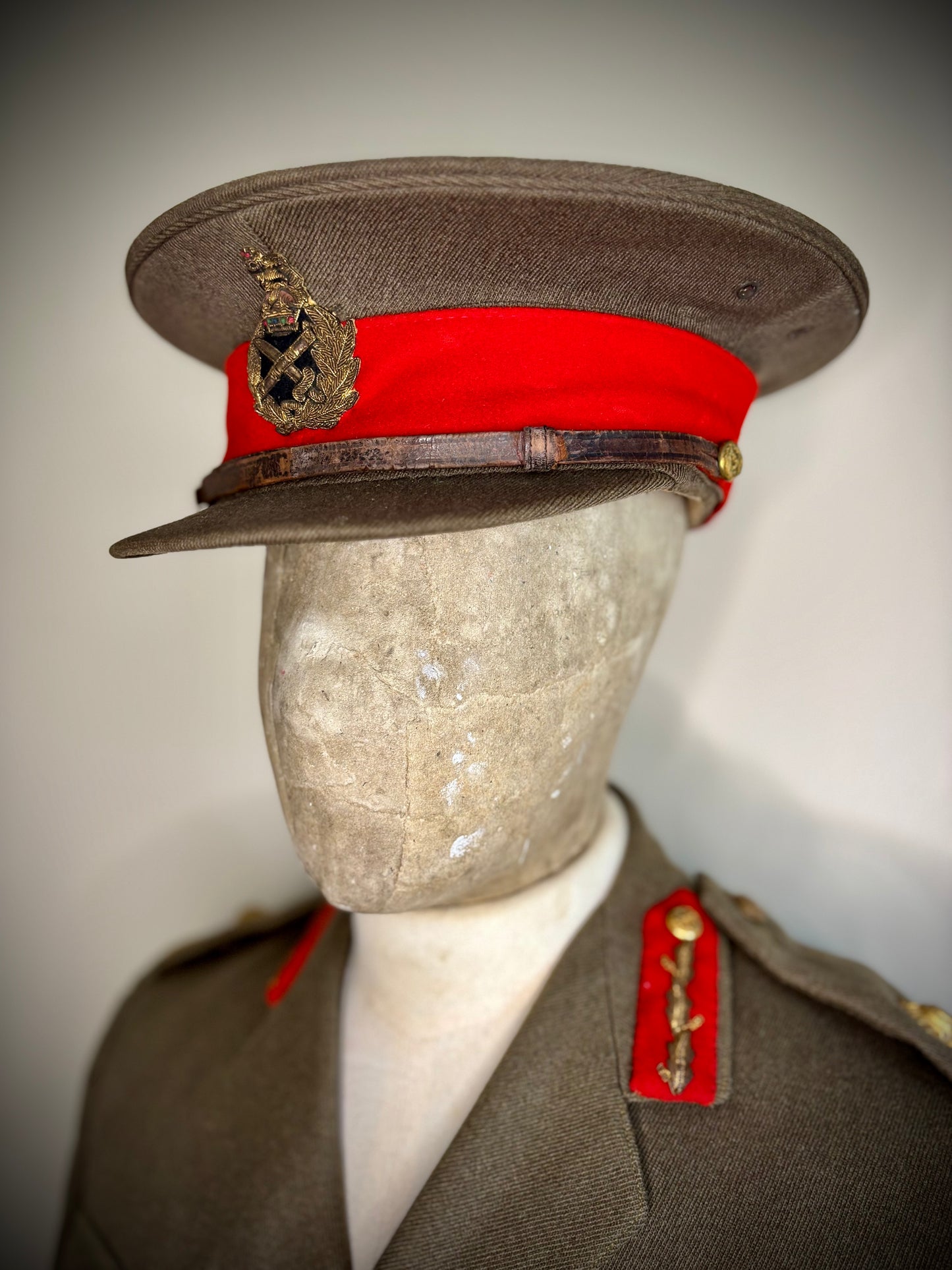 WW1 Major General Boyd's Tunic and Cap 46th Division