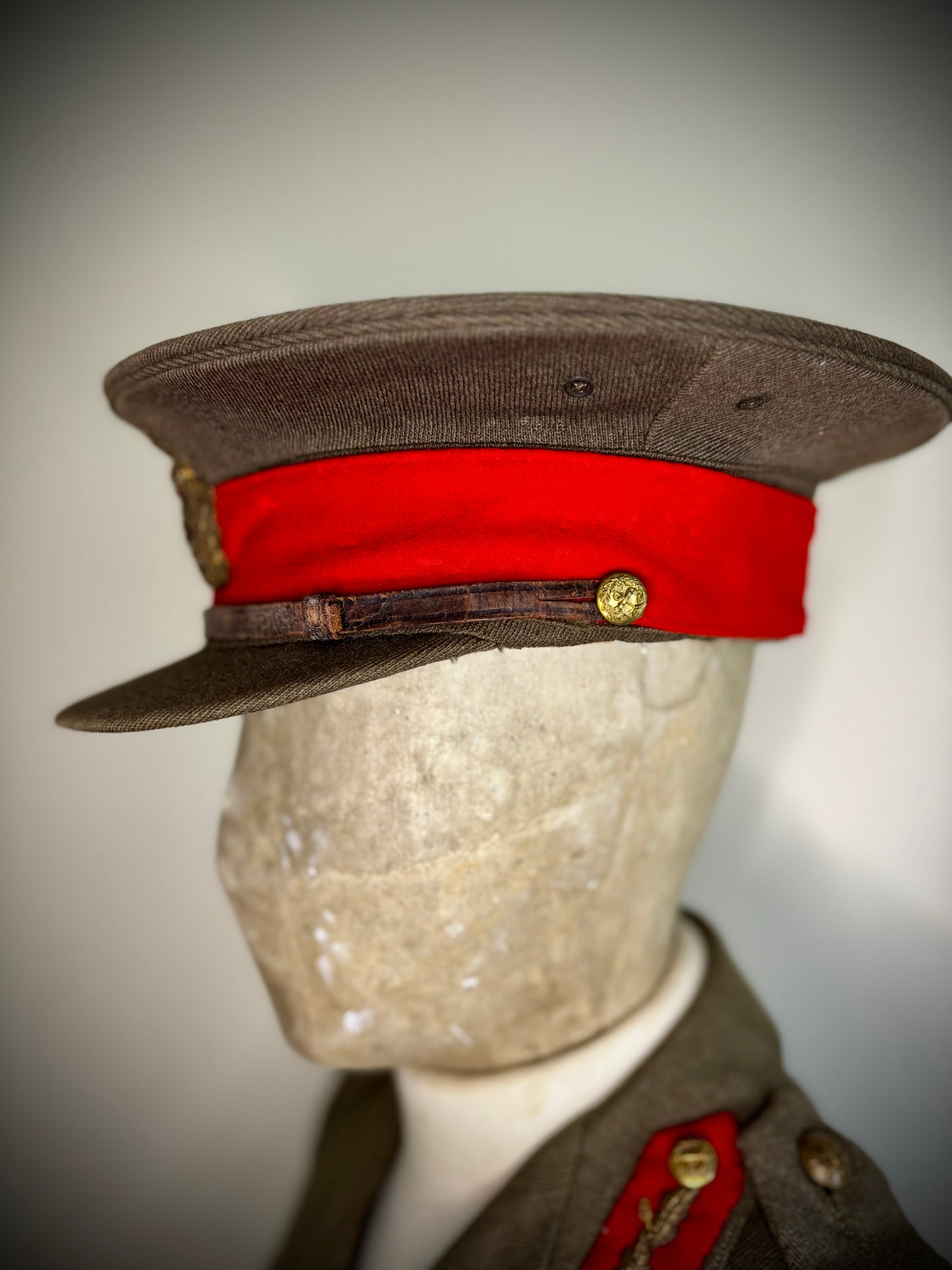 WW1 Major General Boyd's Tunic and Cap 46th Division