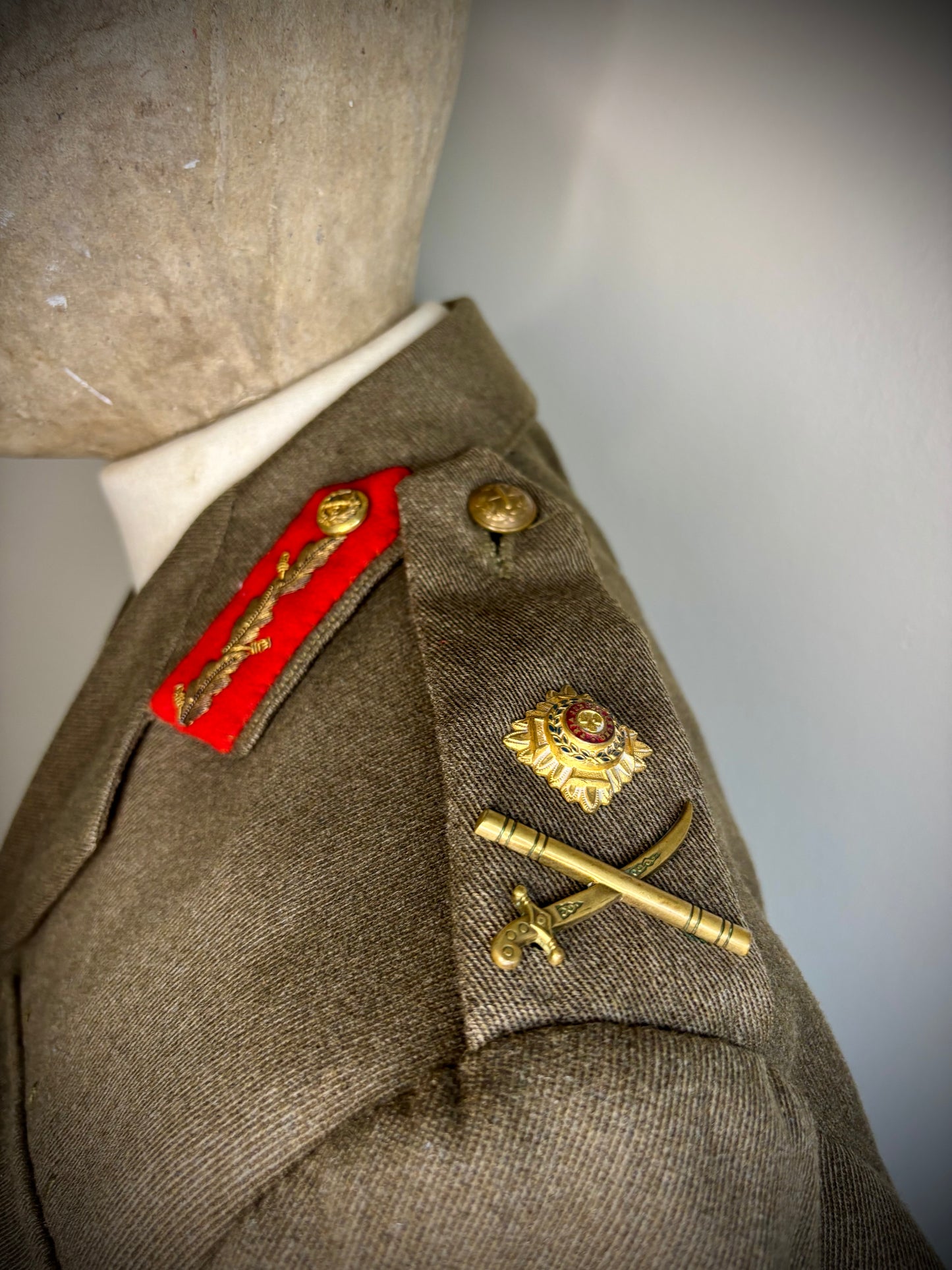 WW1 Major General Boyd's Tunic and Cap 46th Division