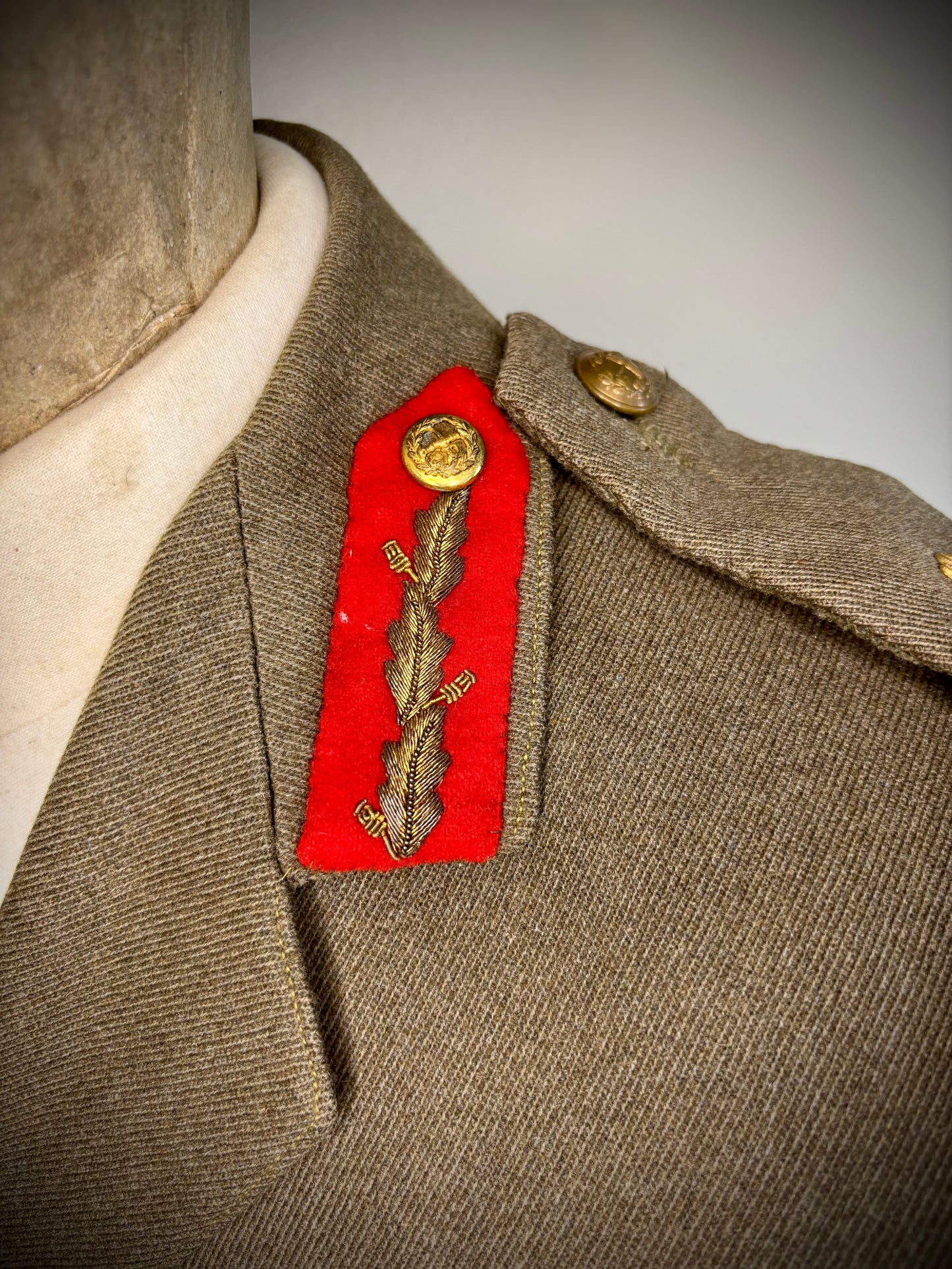 WW1 Major General Boyd's Tunic and Cap 46th Division