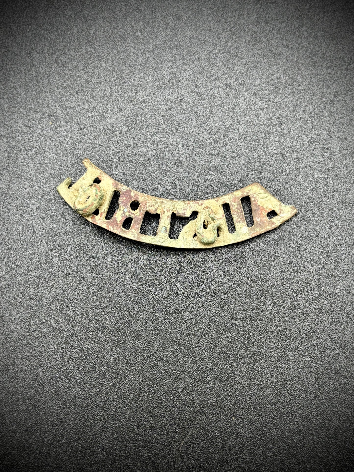 WW1 Australian Cap Shoulder Title Somme Find