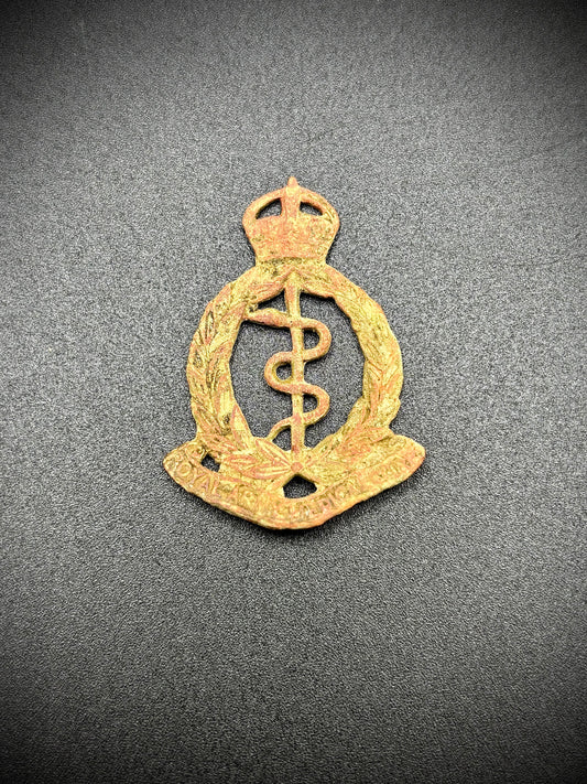 WW1 RAMC Cap Badge Found In The Somme