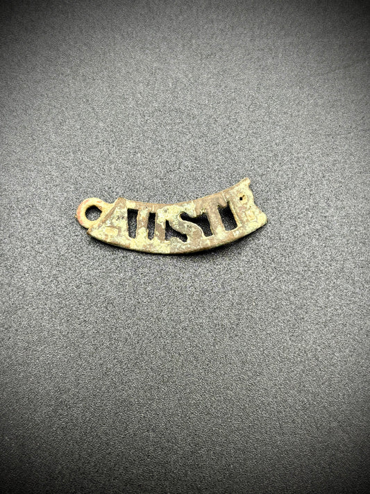 WW1 Australian Shoulder Title Somme Find
