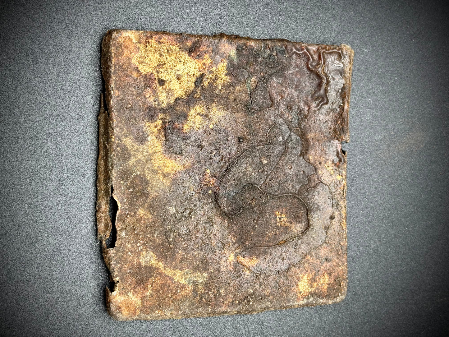 WW1 German Cigarette Tin Lid