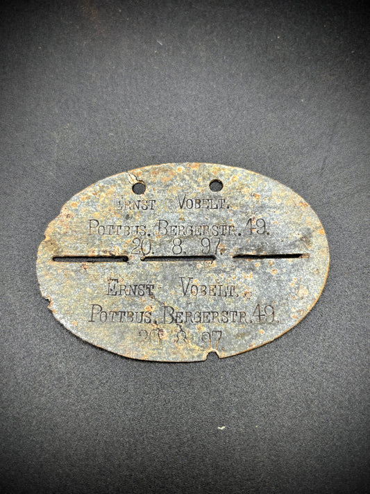 WW1 German Identity Disk IR56