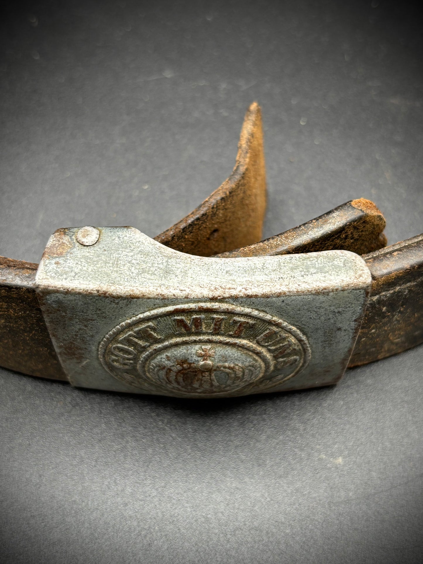 WW1 German Belt Named