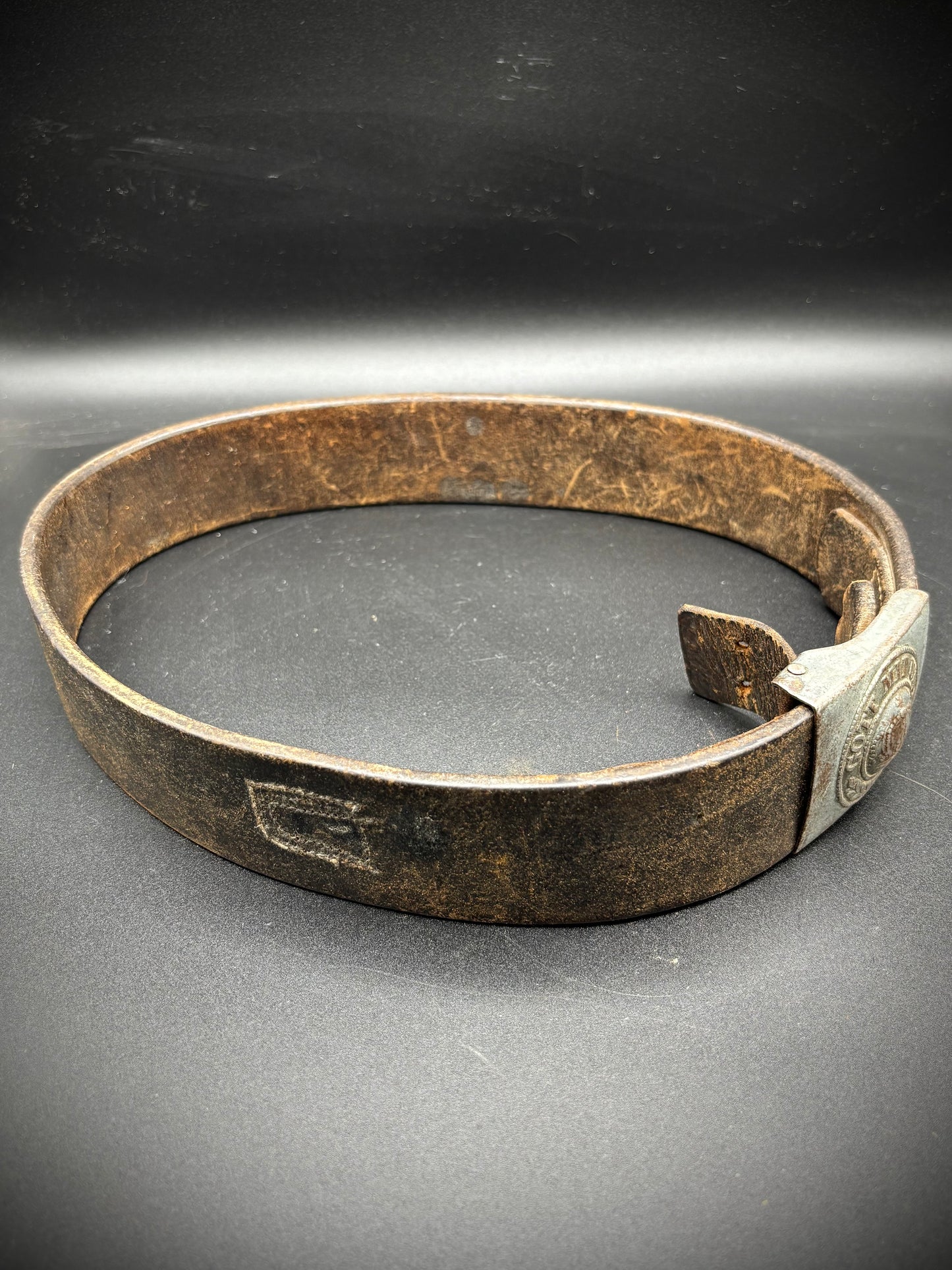 WW1 German Belt Named