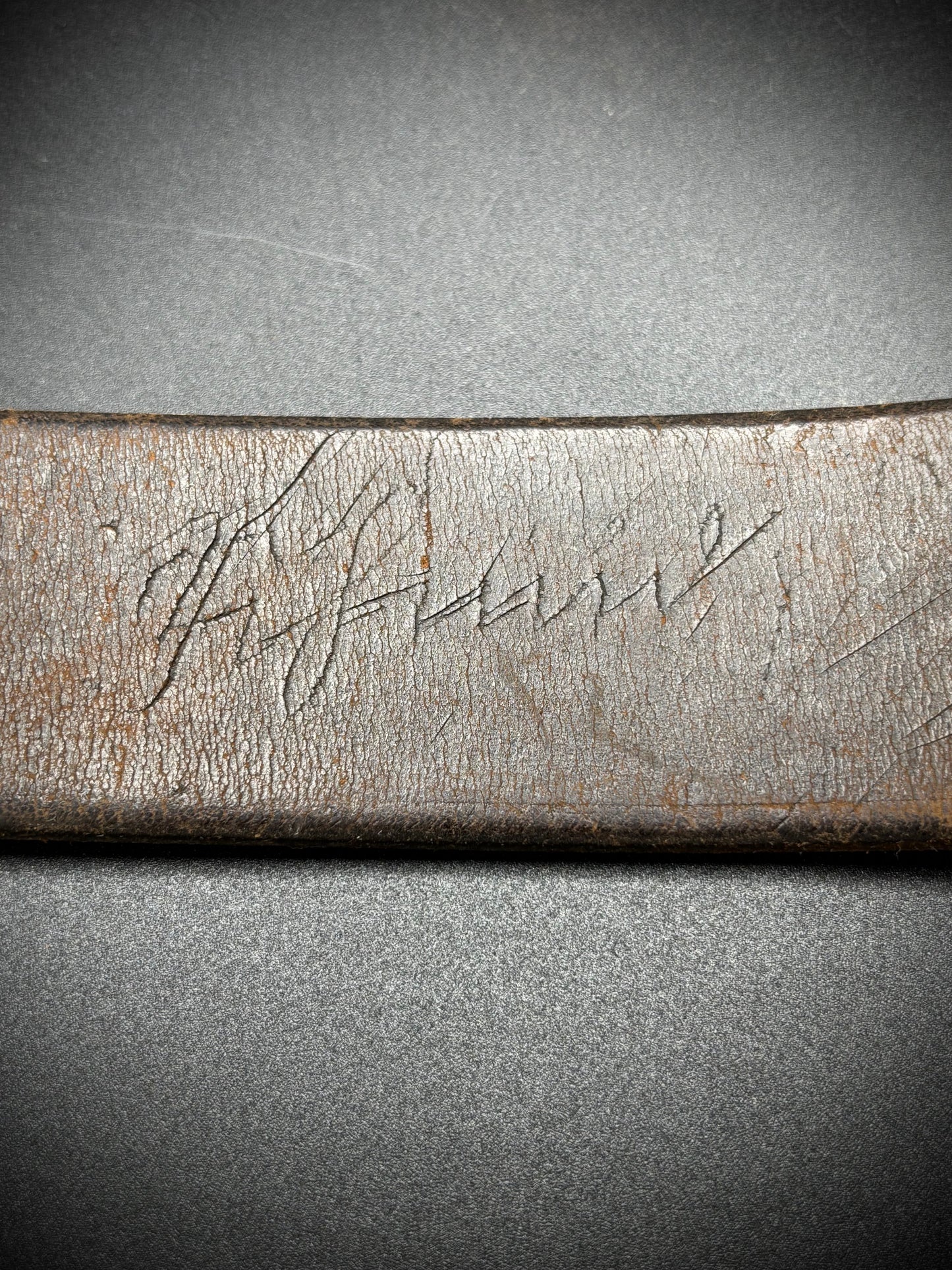 WW1 German Belt Named