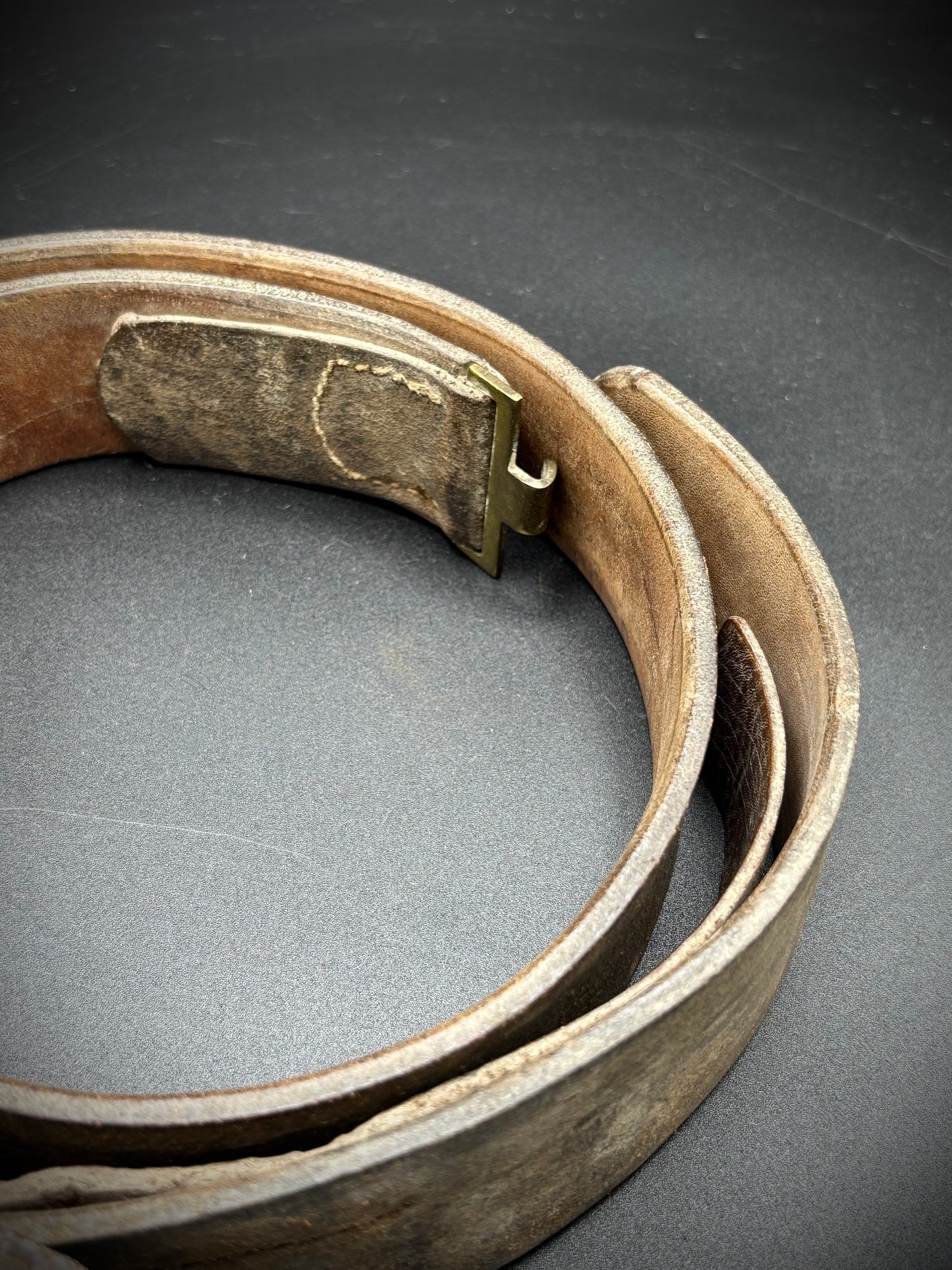 WW1 German Belt Named Barn Find