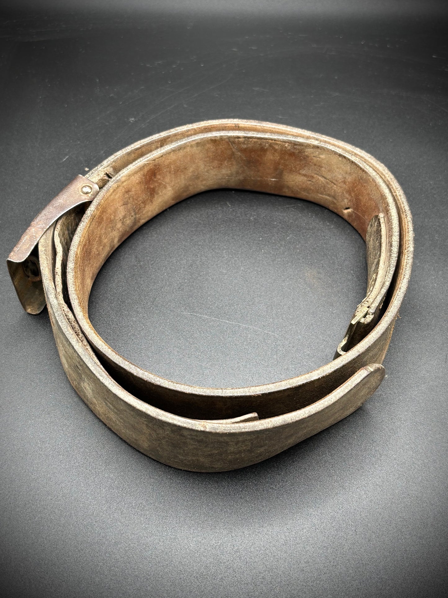 WW1 German Belt Named Barn Find