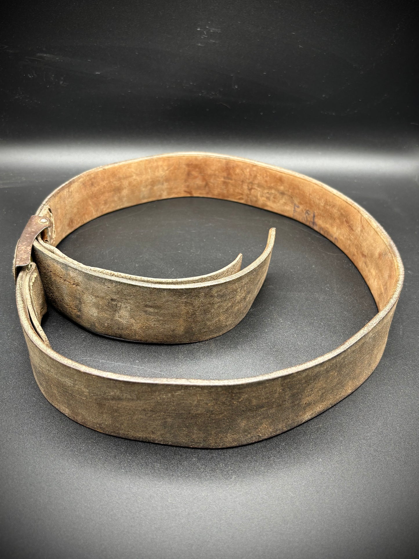 WW1 German Belt Named Barn Find