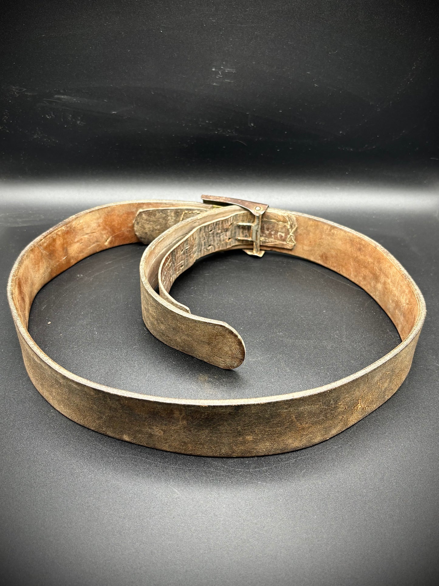 WW1 German Belt Named Barn Find