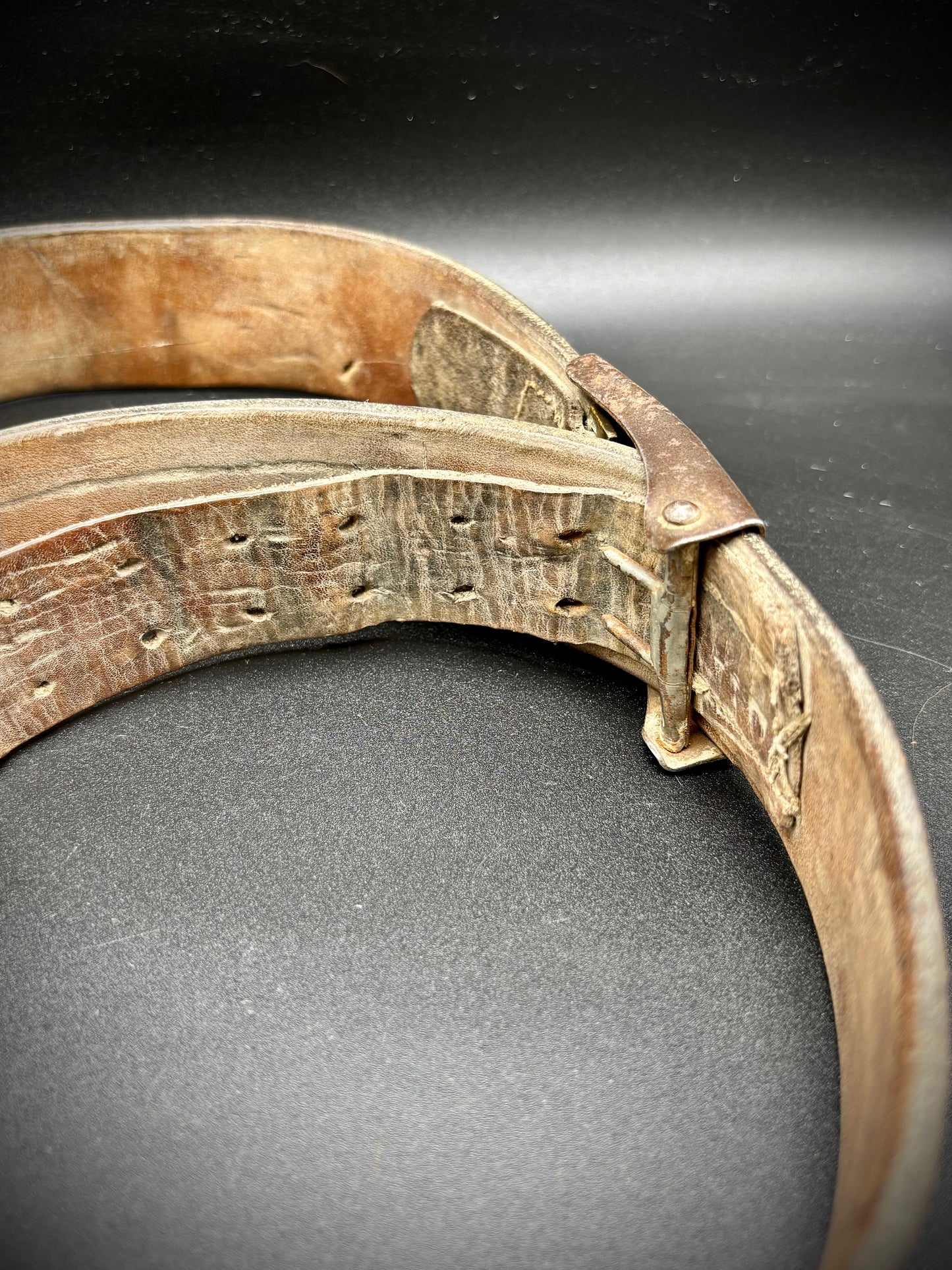 WW1 German Belt Named Barn Find