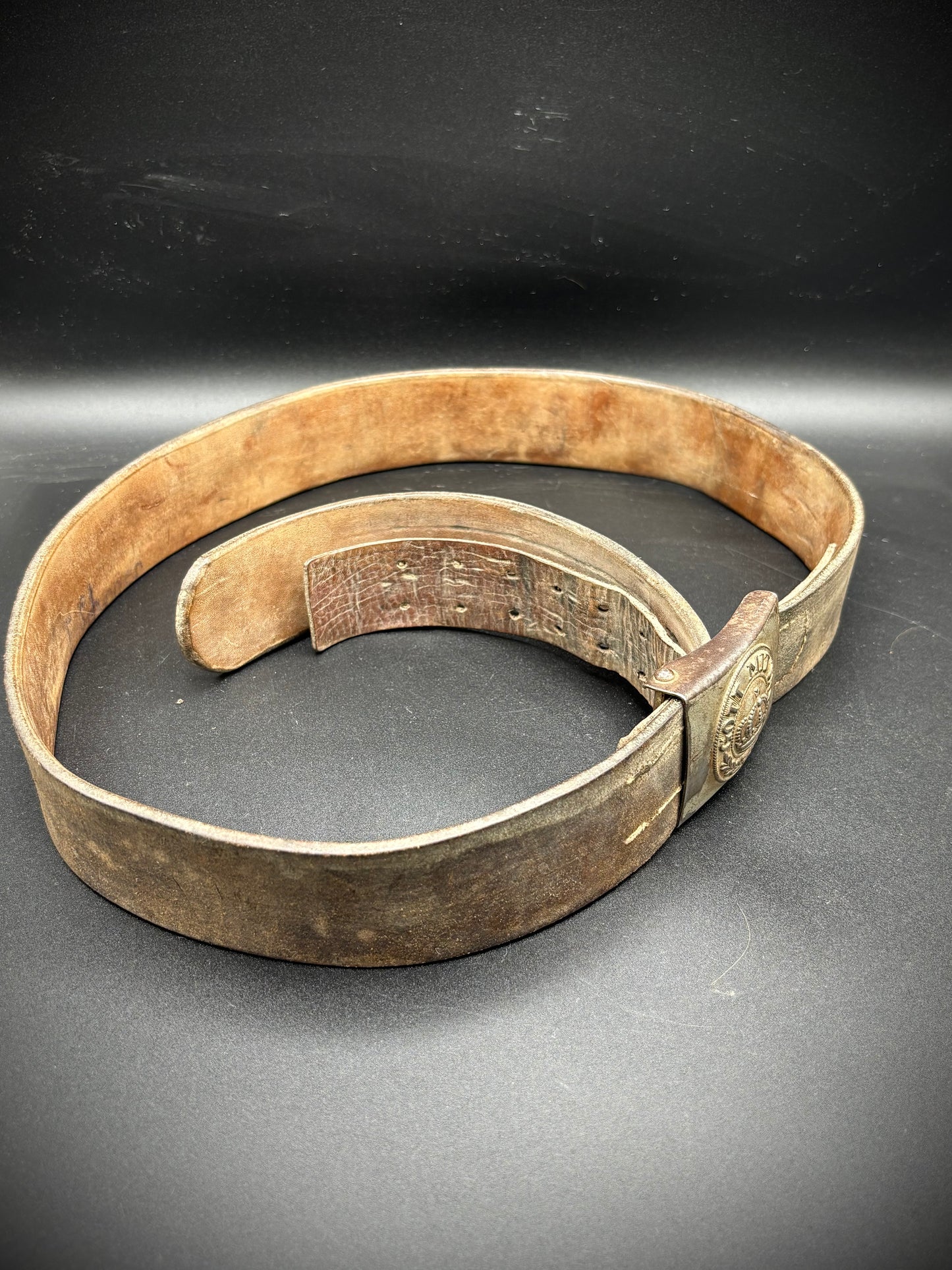 WW1 German Belt Named Barn Find