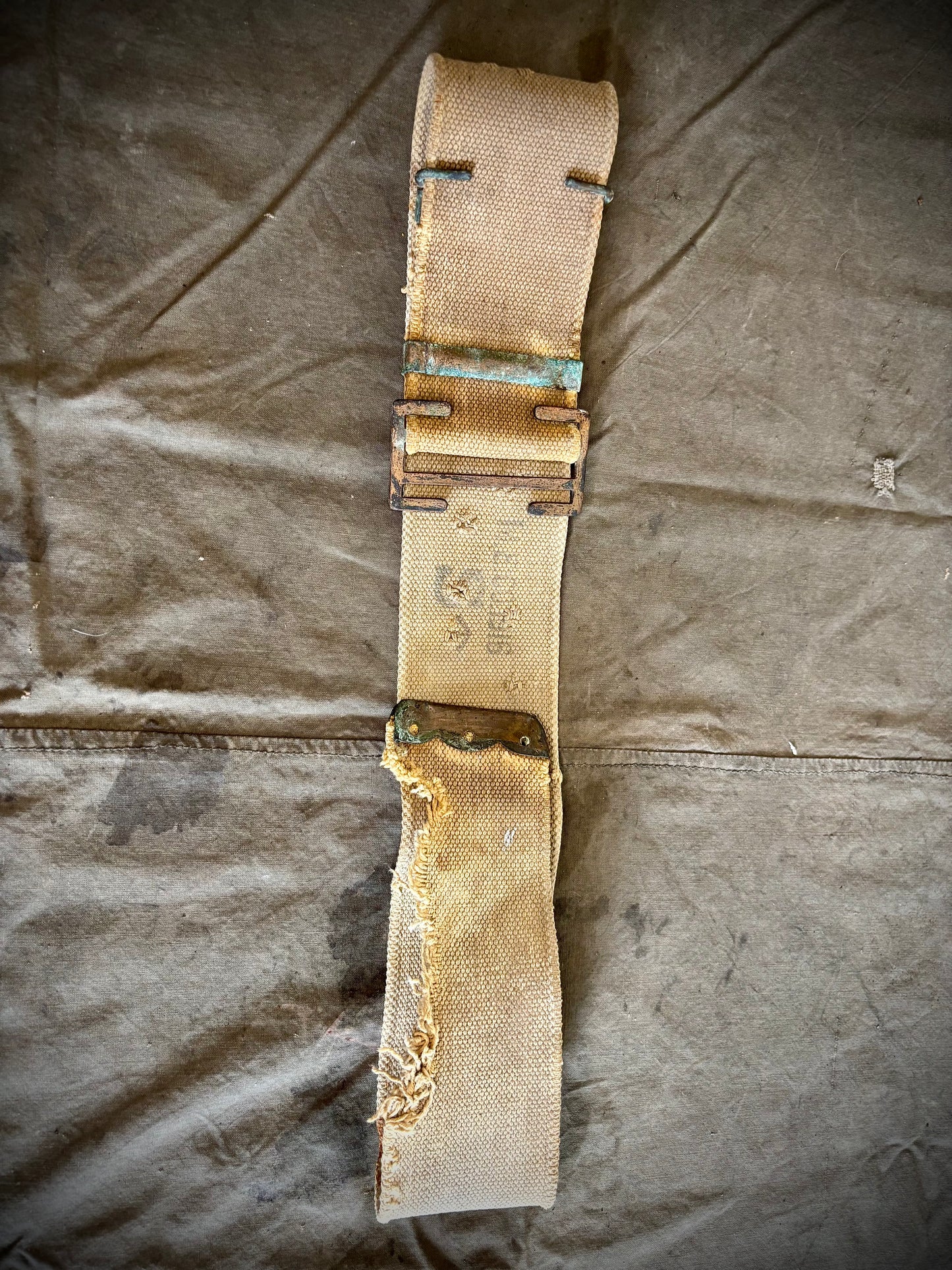 WW1 British Barn Find Belt 1916