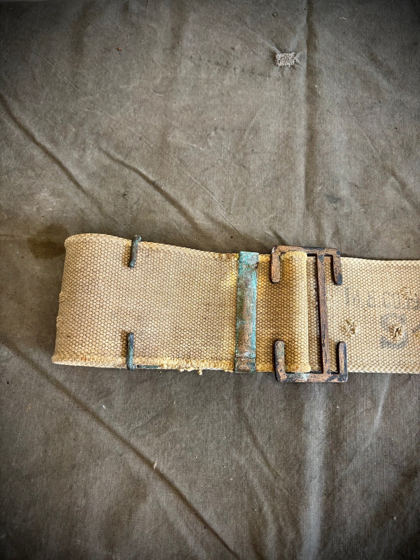 WW1 British Barn Find Belt 1916