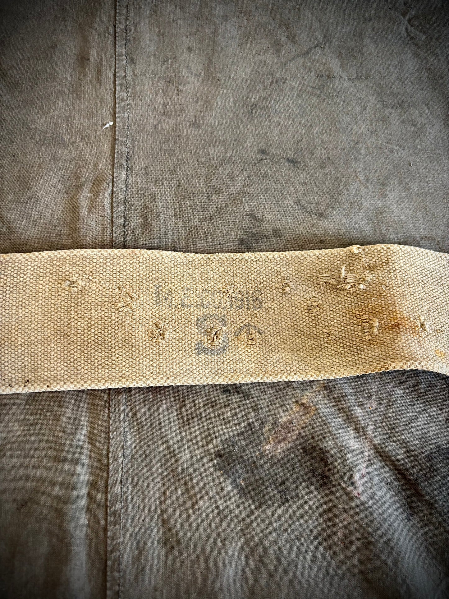 WW1 British Barn Find Belt 1916