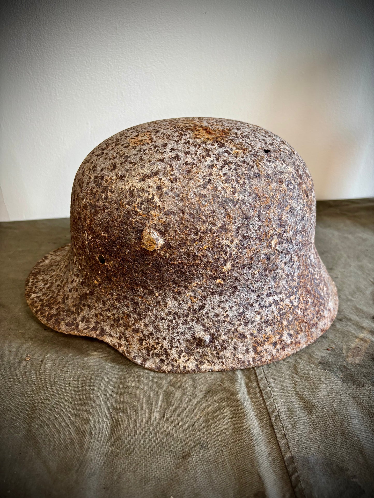 WW1 M16 Stelhelm German Helmet Somme Find