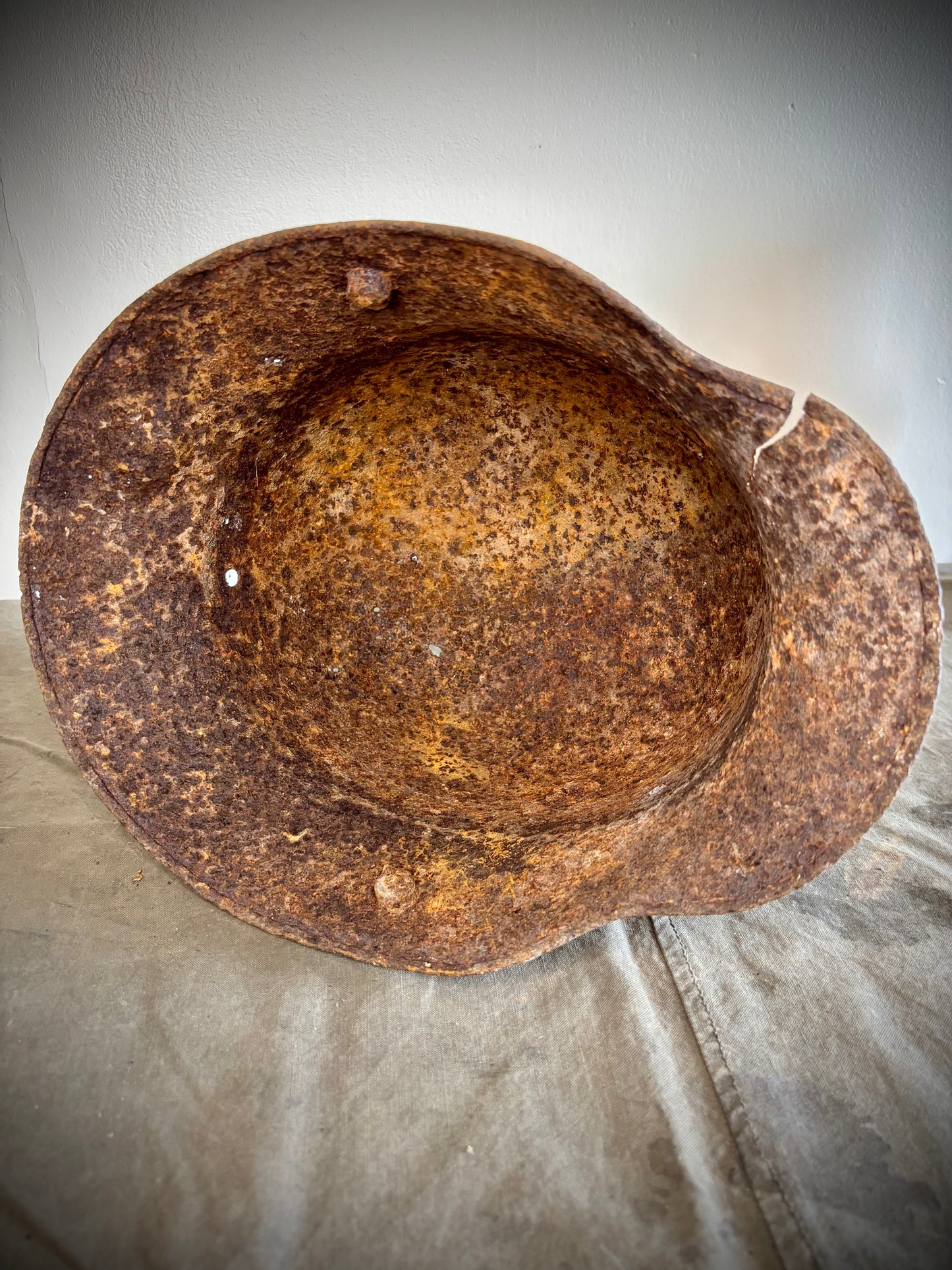 WW1 M16 Stelhelm German Helmet Somme Find