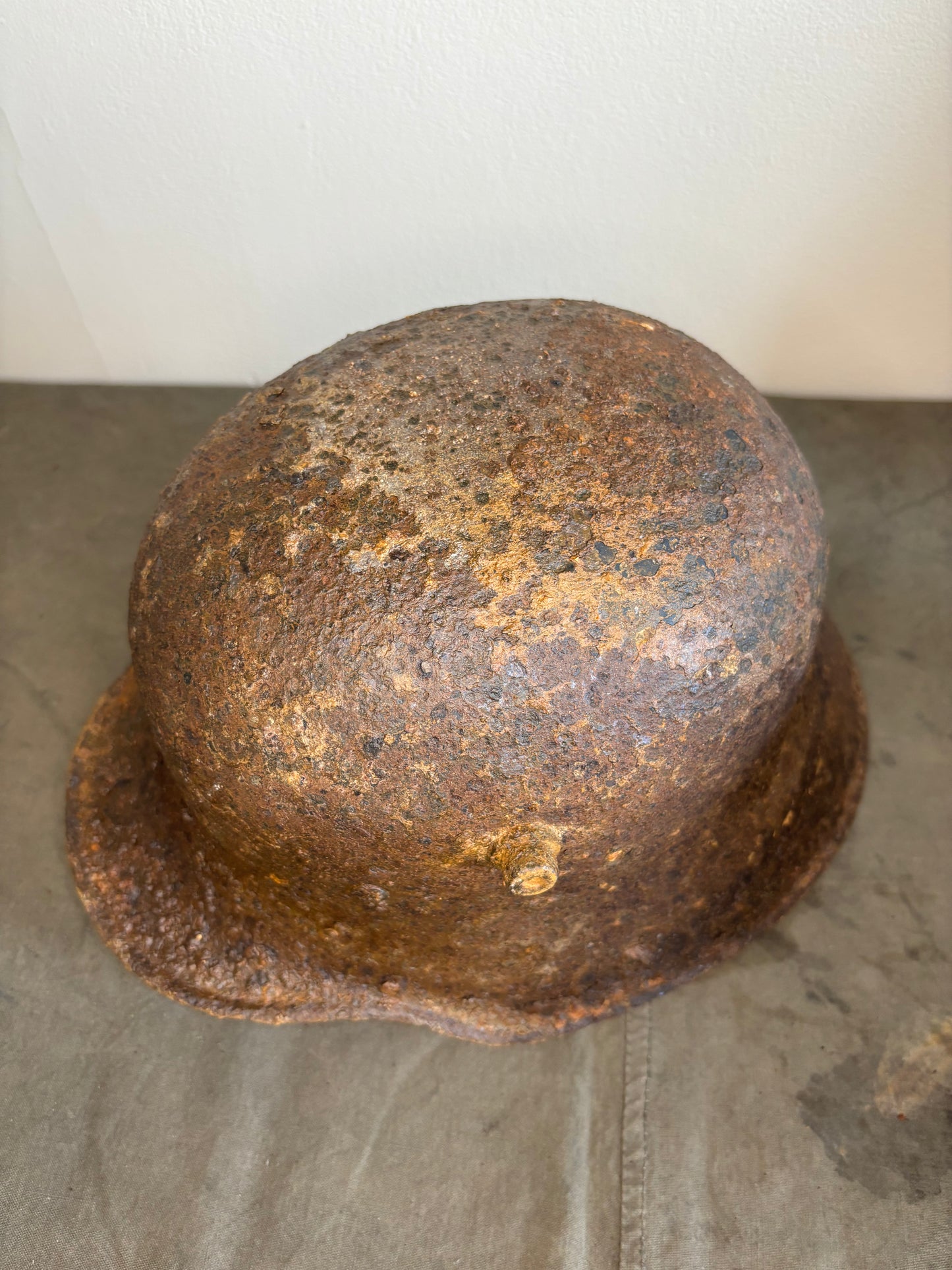 WW1 German Stelhelm M16 Somme Find