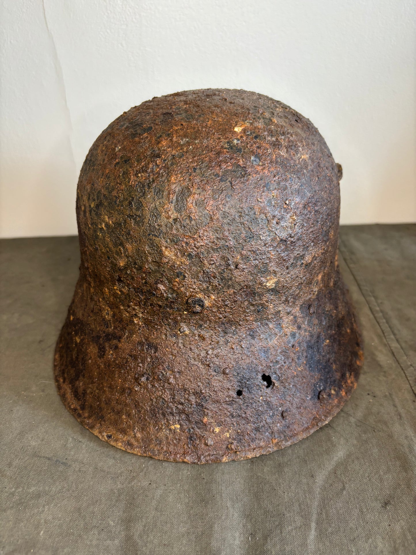 WW1 German Stelhelm M16 Somme Find