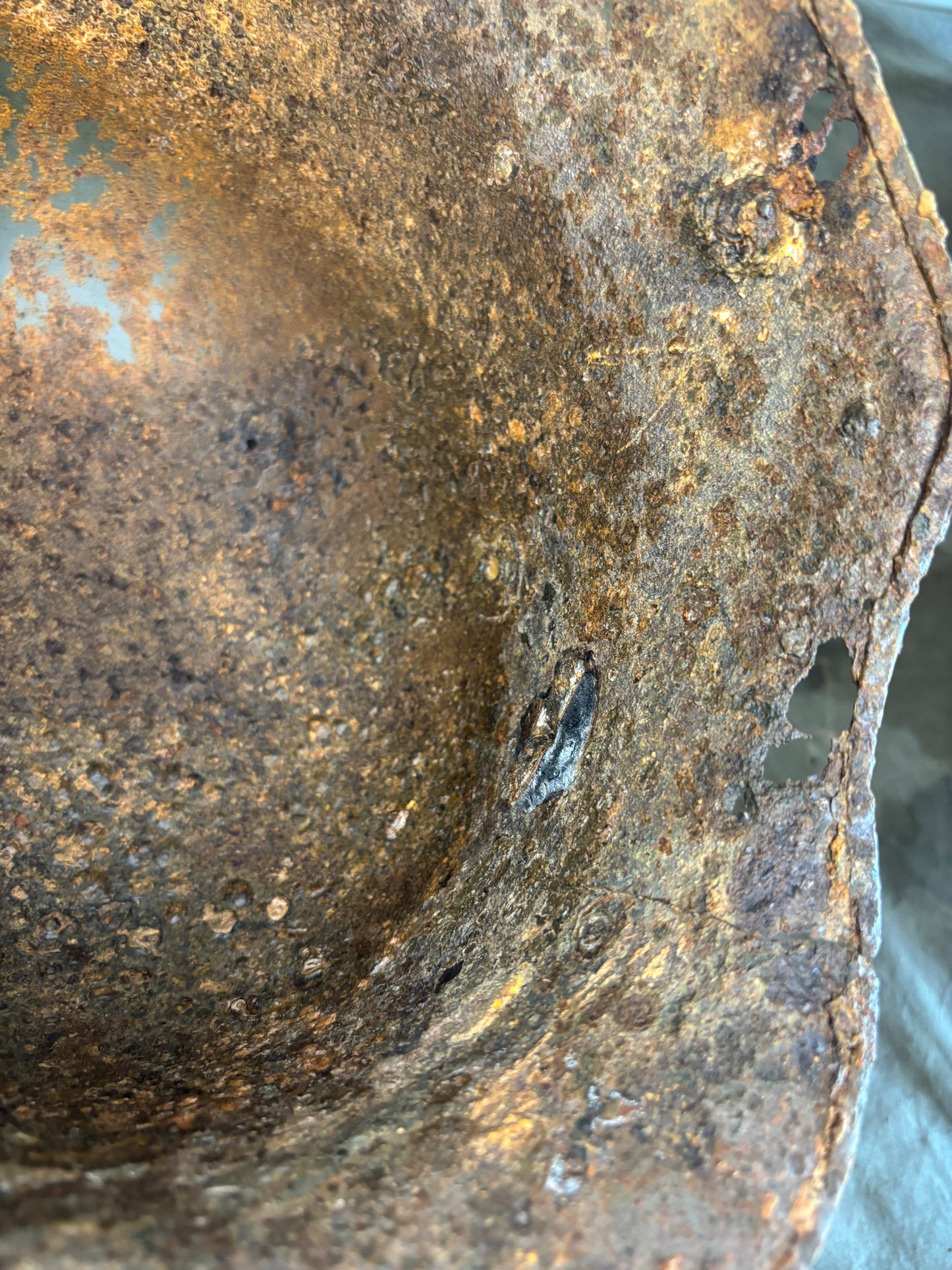 WW1 German Stelhelm M16 Somme Find