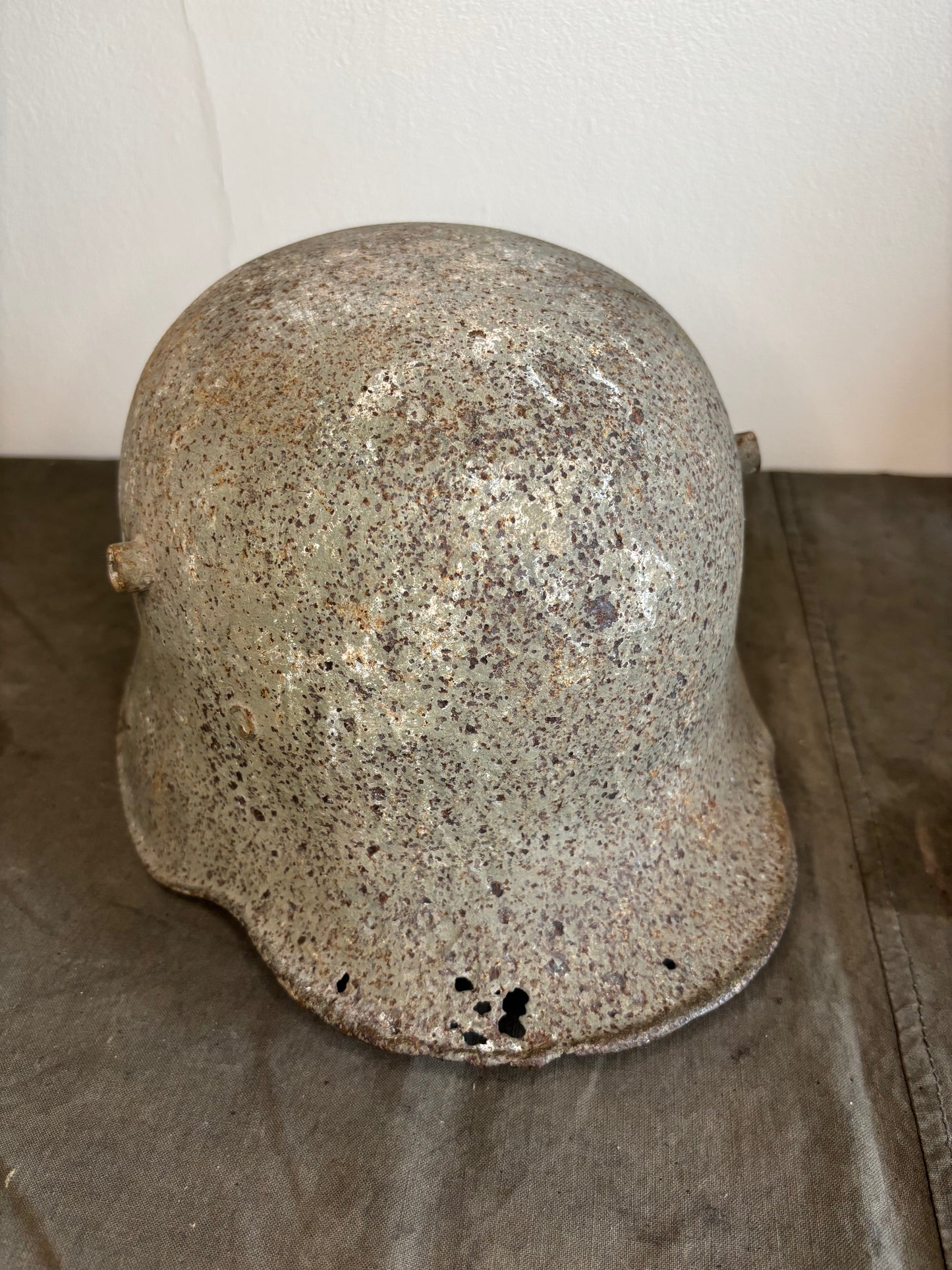 WW1 German Helmet Somme Find