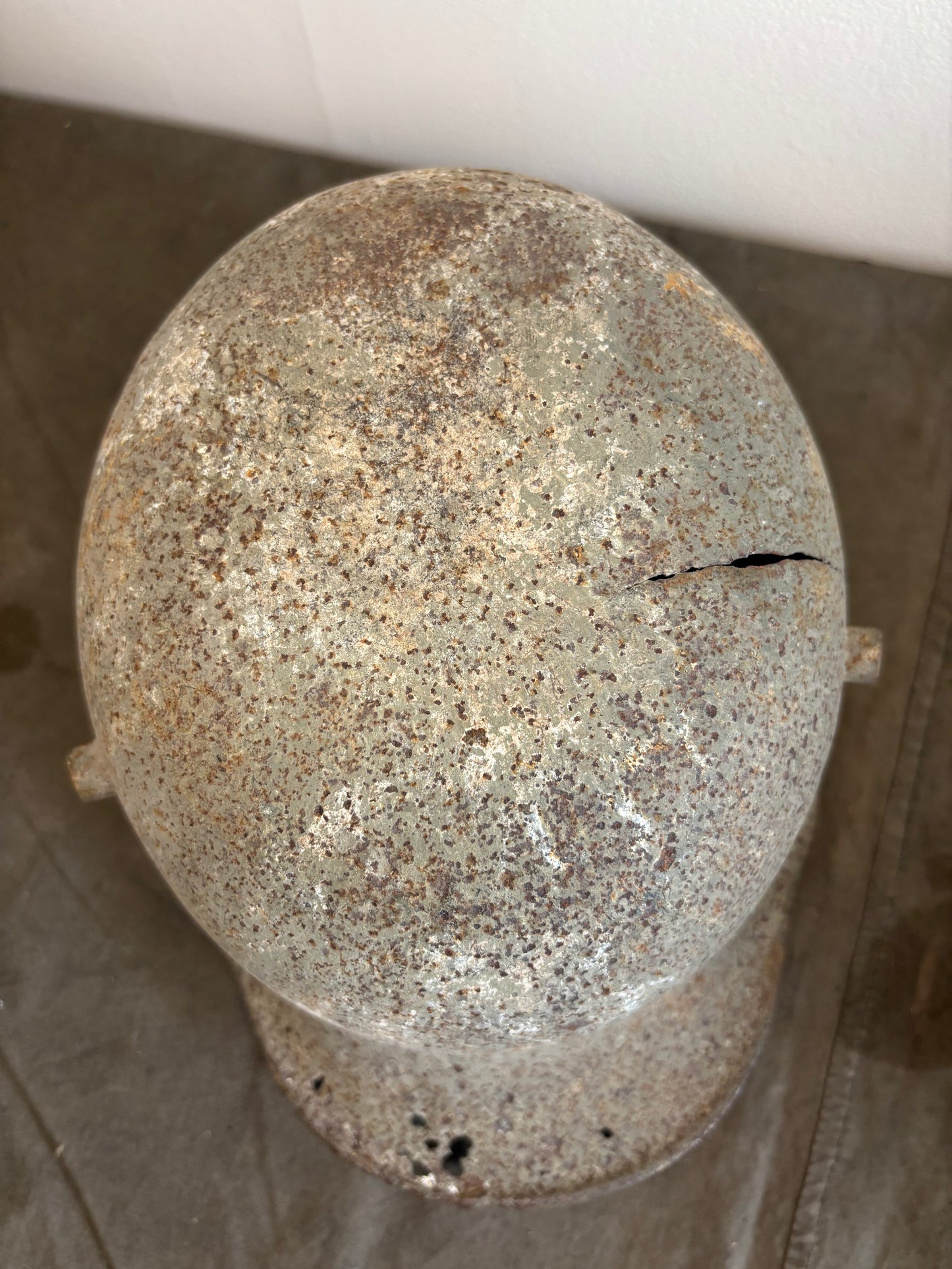 WW1 German Helmet Somme Find