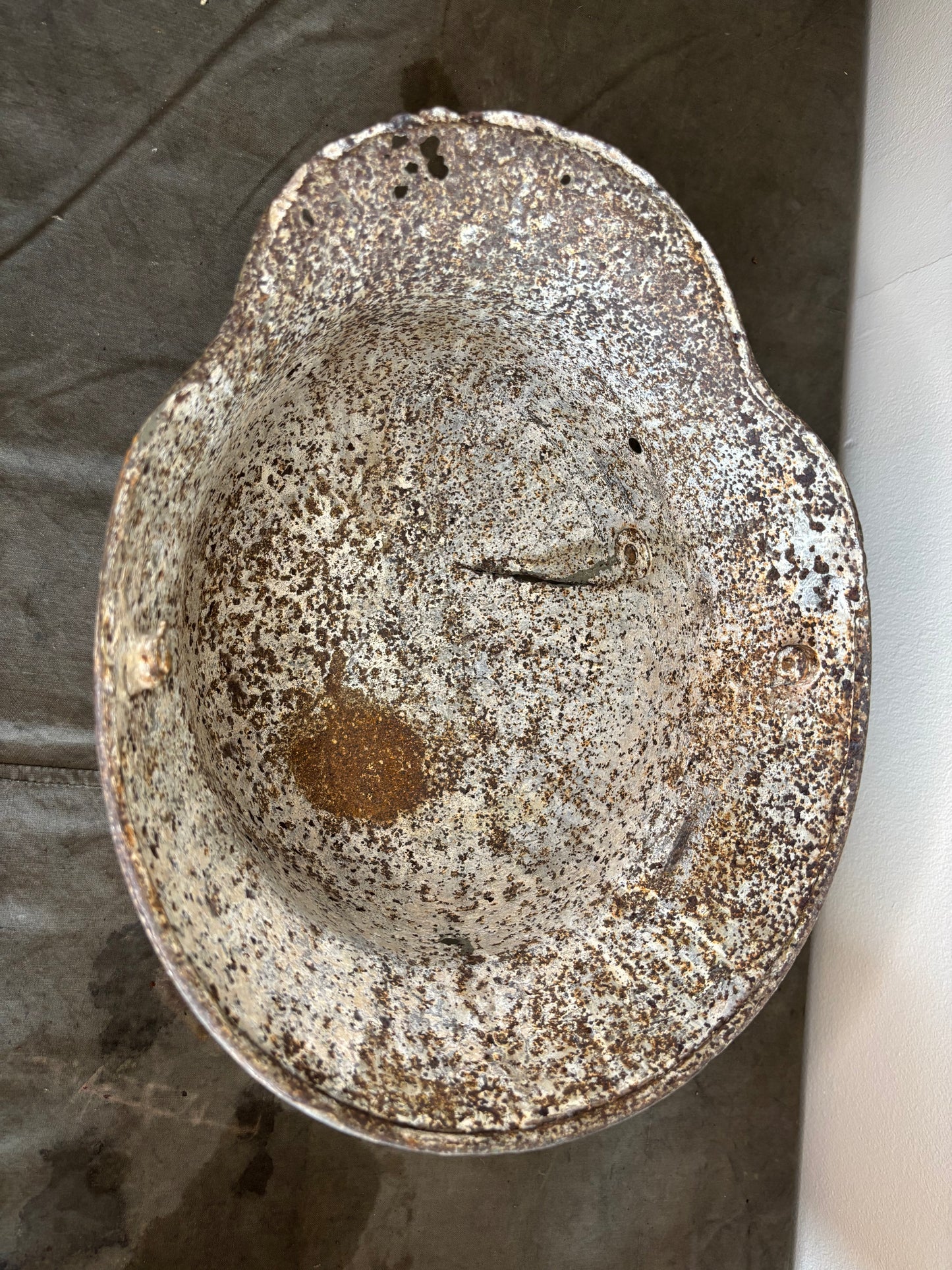 WW1 German Helmet Somme Find