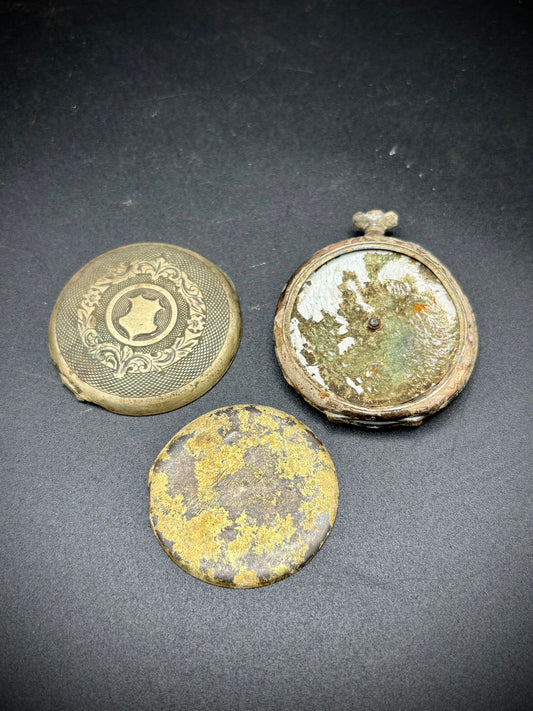 WW1 Pocket Watch Relic Somme Find