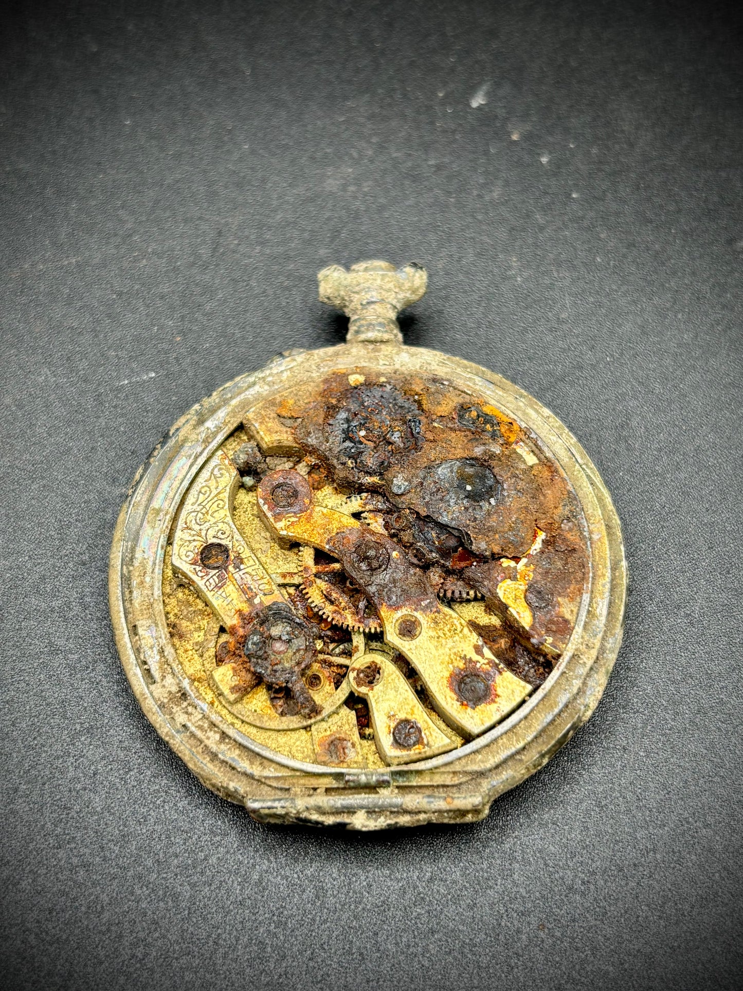 WW1 Pocket Watch Relic Somme Find