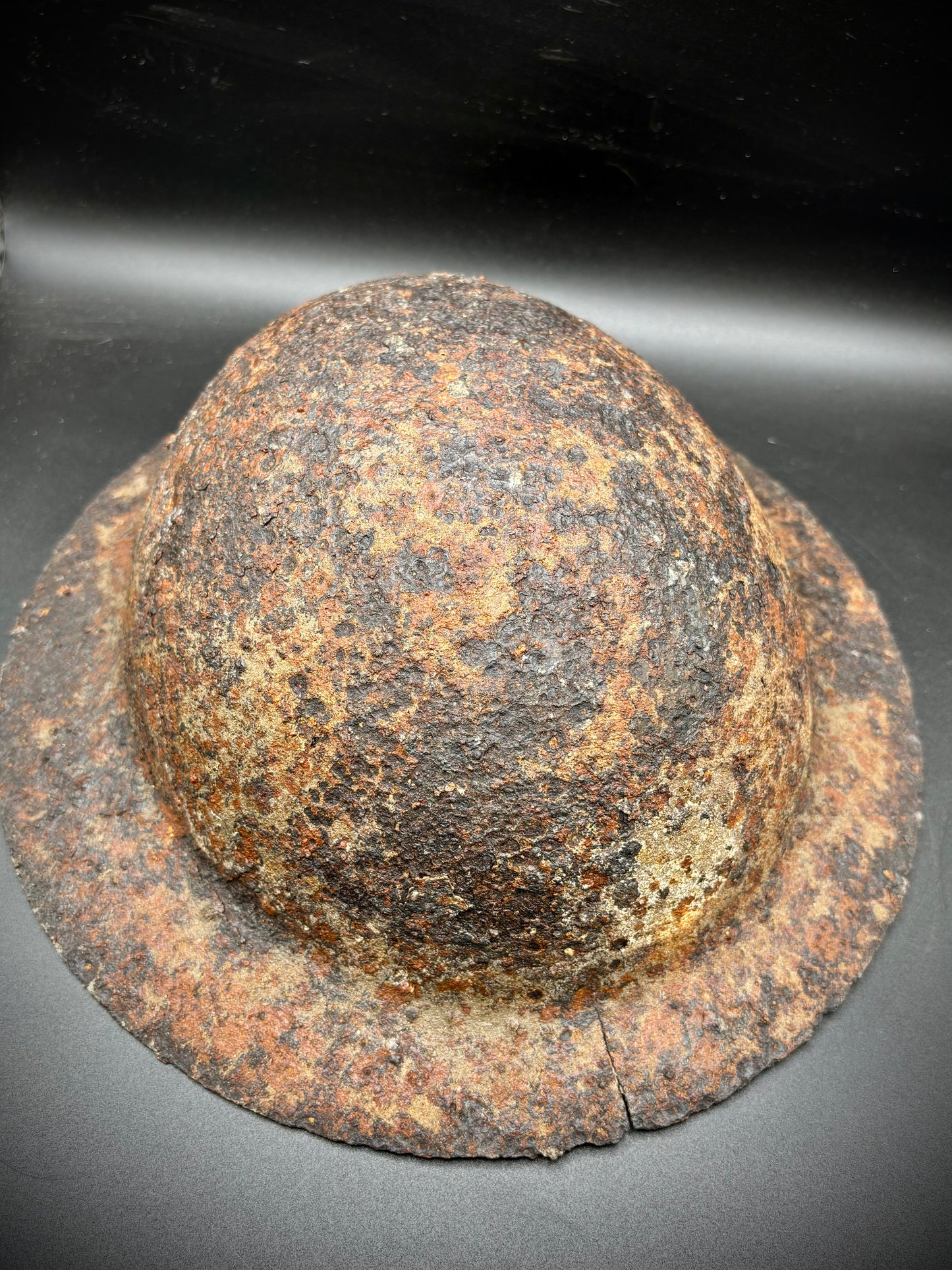 WW1 Early British Helmet Relic Somme Find