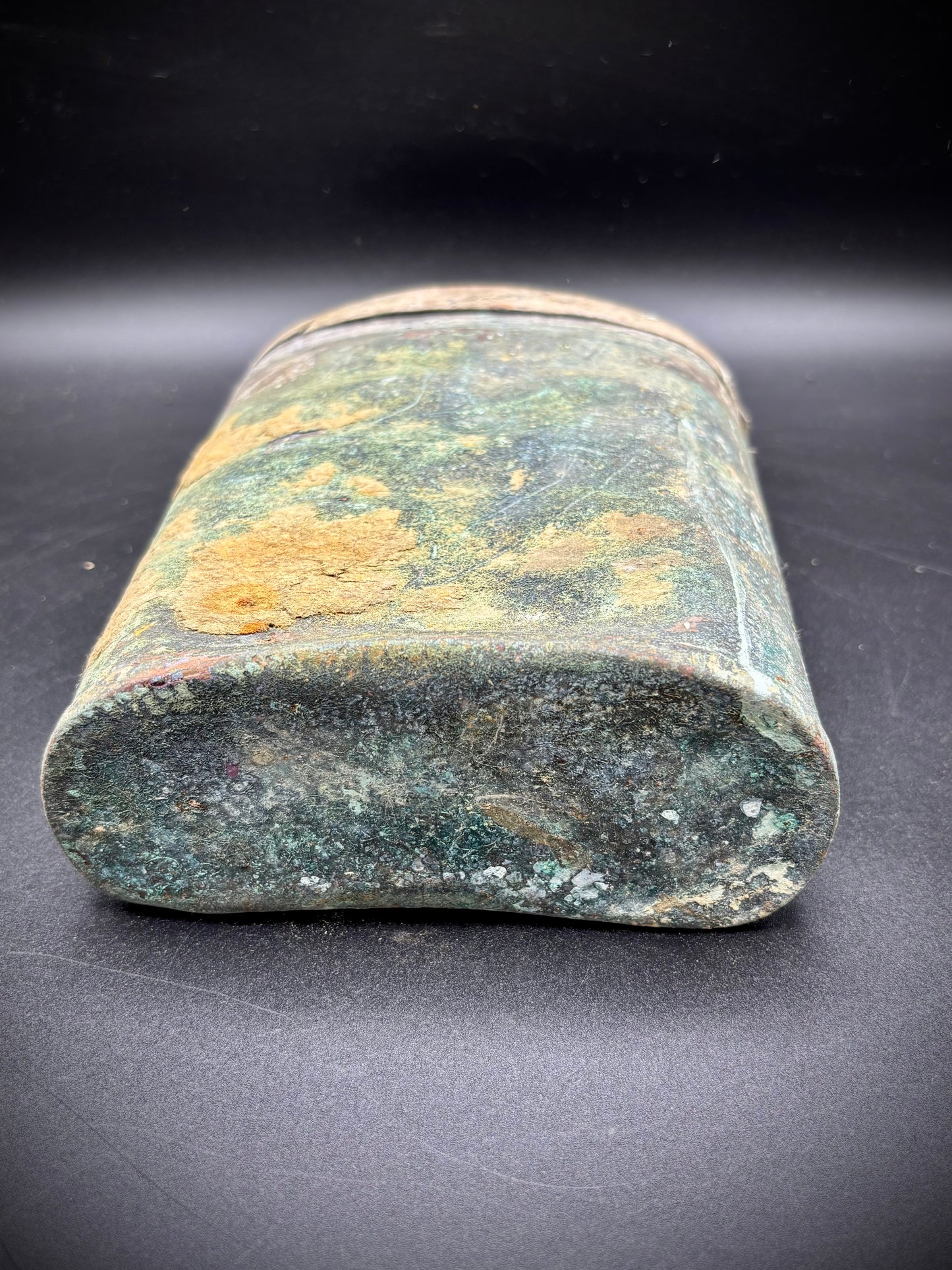 WW1 Rare Brass British Water Bottle Somme Find