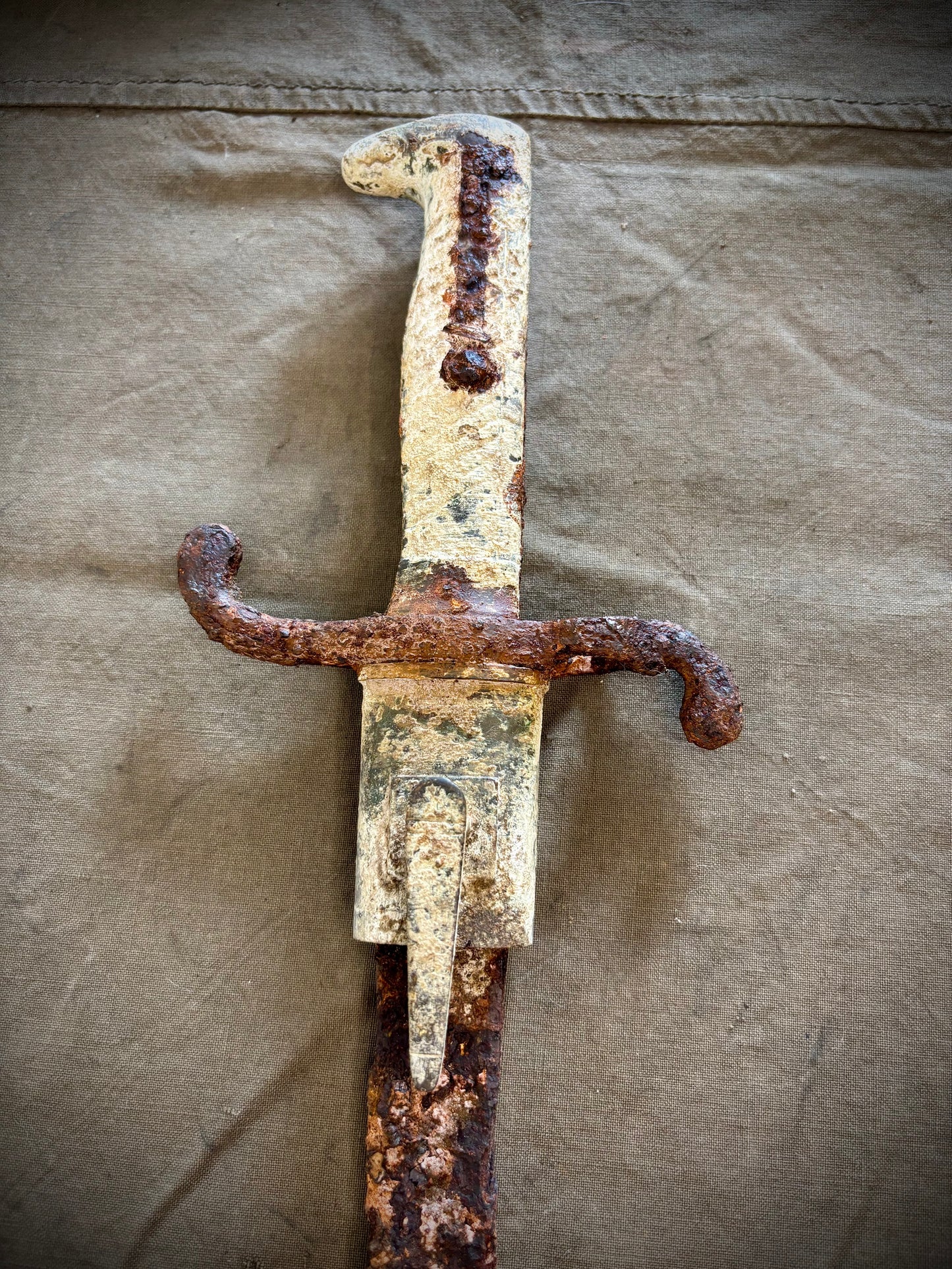 WW1 German Bayonet Regimentally Marked Somme Find 1st July 1916