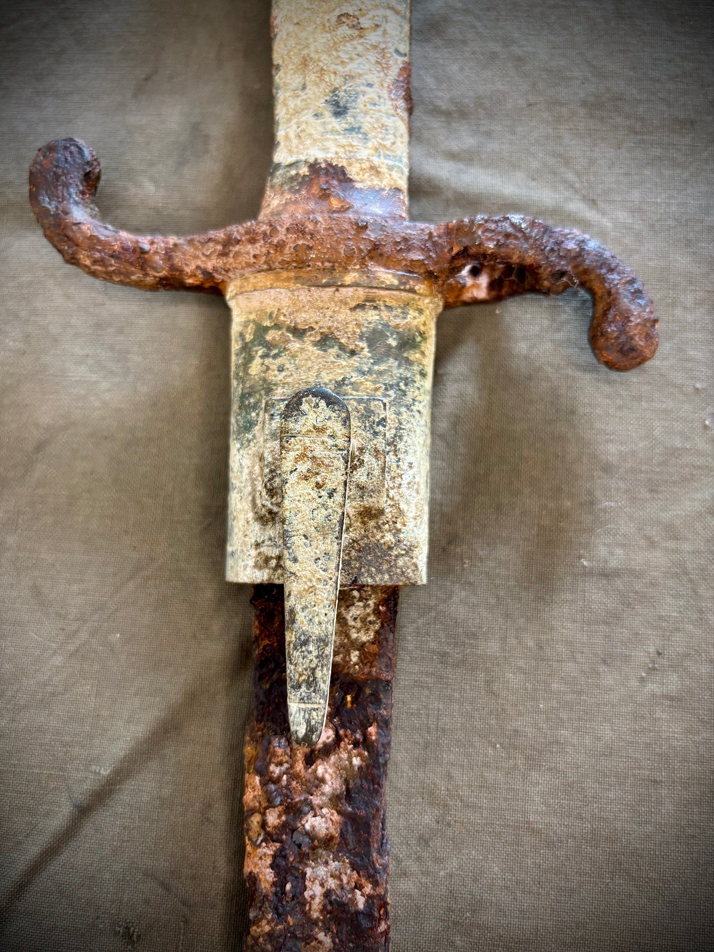 WW1 German Bayonet Regimentally Marked Somme Find 1st July 1916