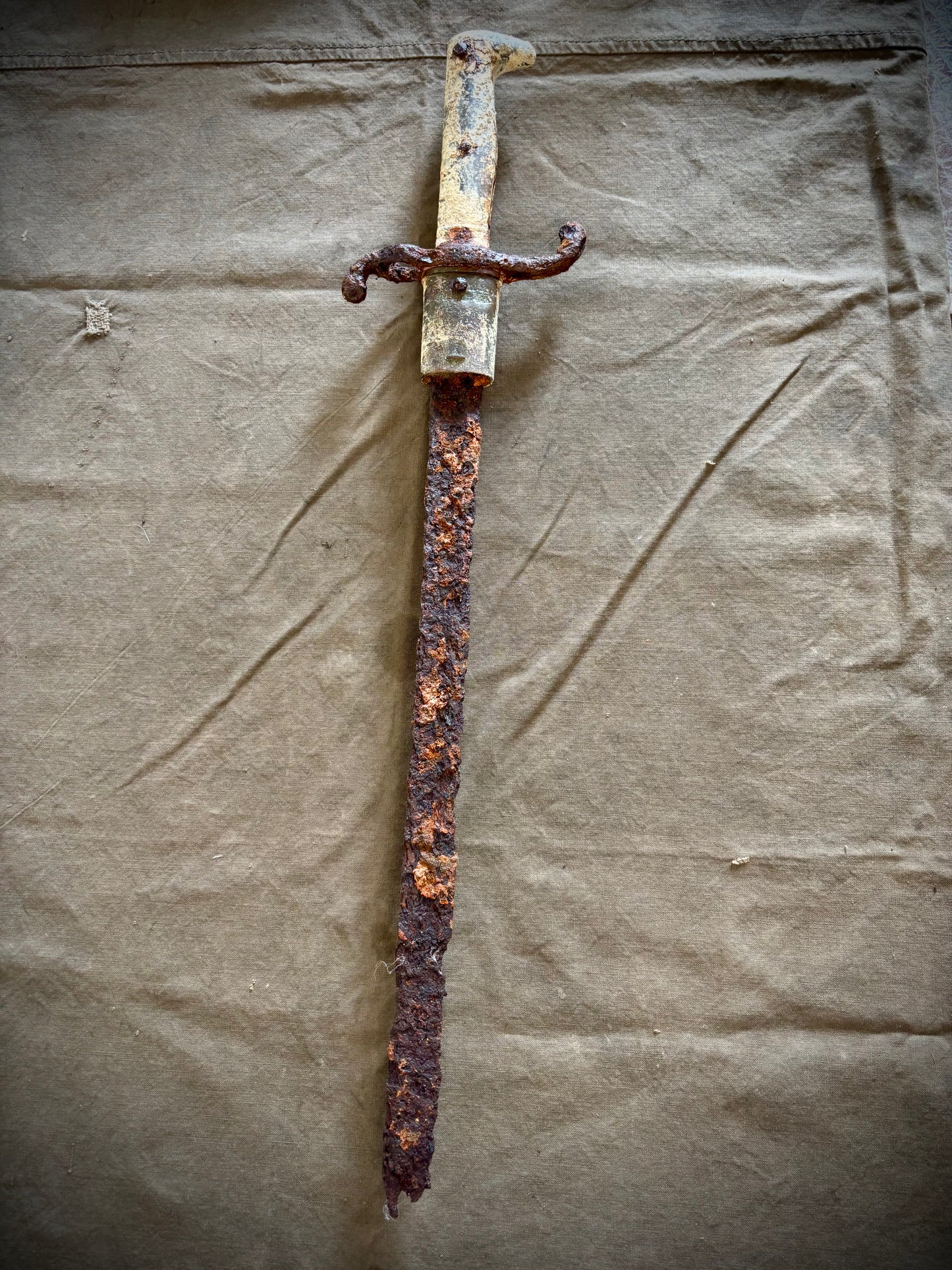 WW1 German Bayonet Regimentally Marked Somme Find 1st July 1916