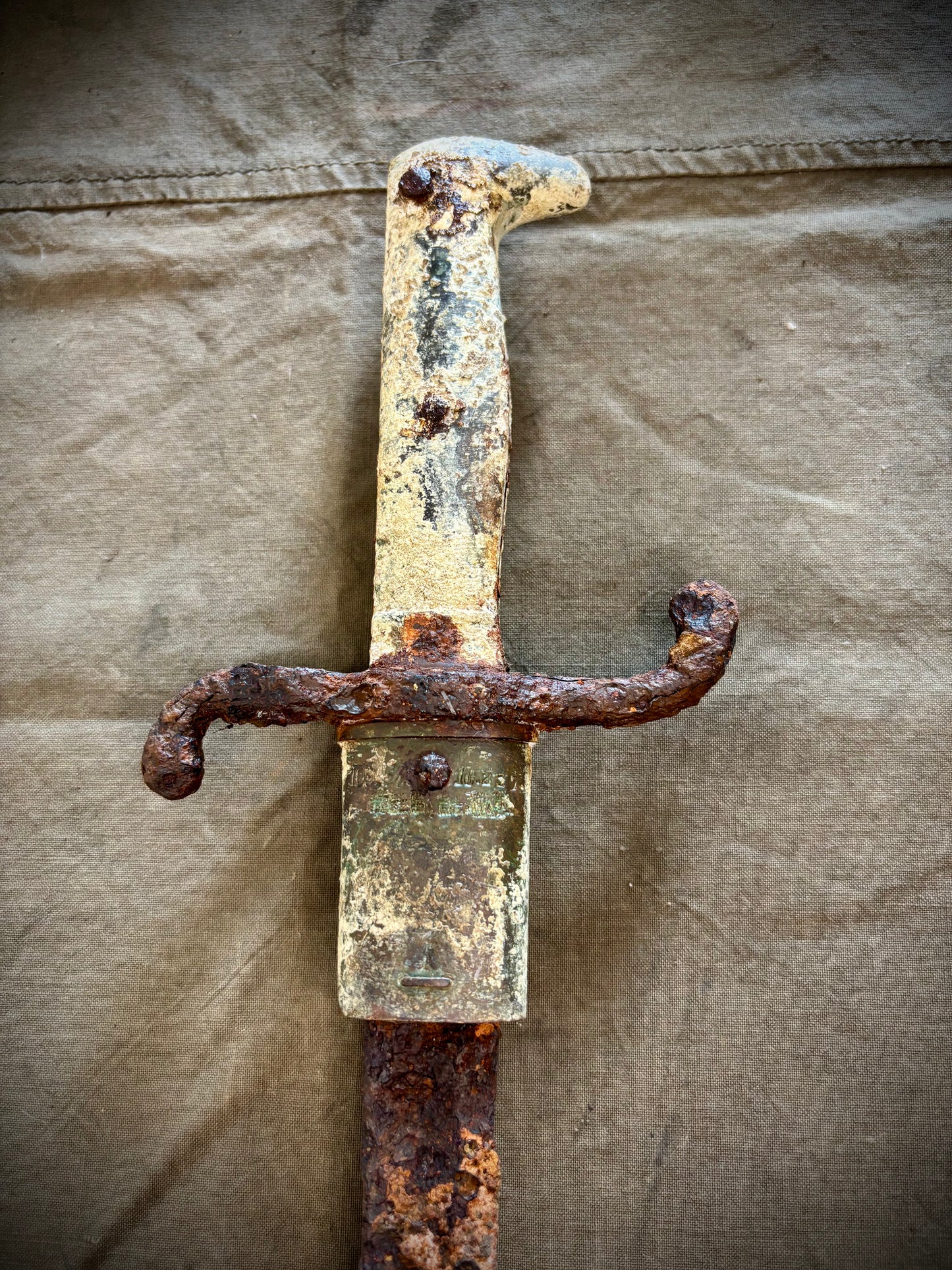 WW1 German Bayonet Regimentally Marked Somme Find 1st July 1916