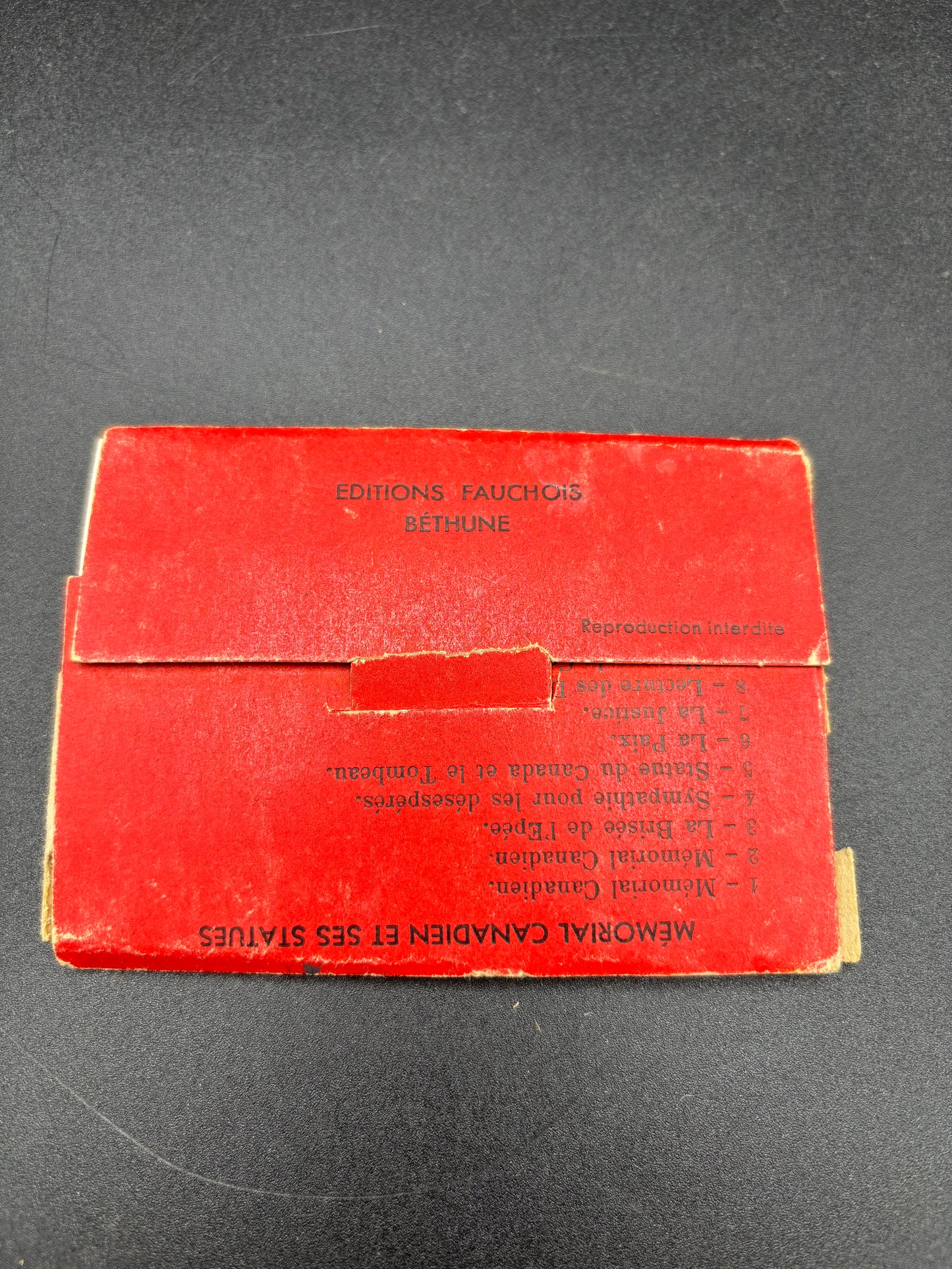 WW1 Vimy Ridge Souvenir Photographs