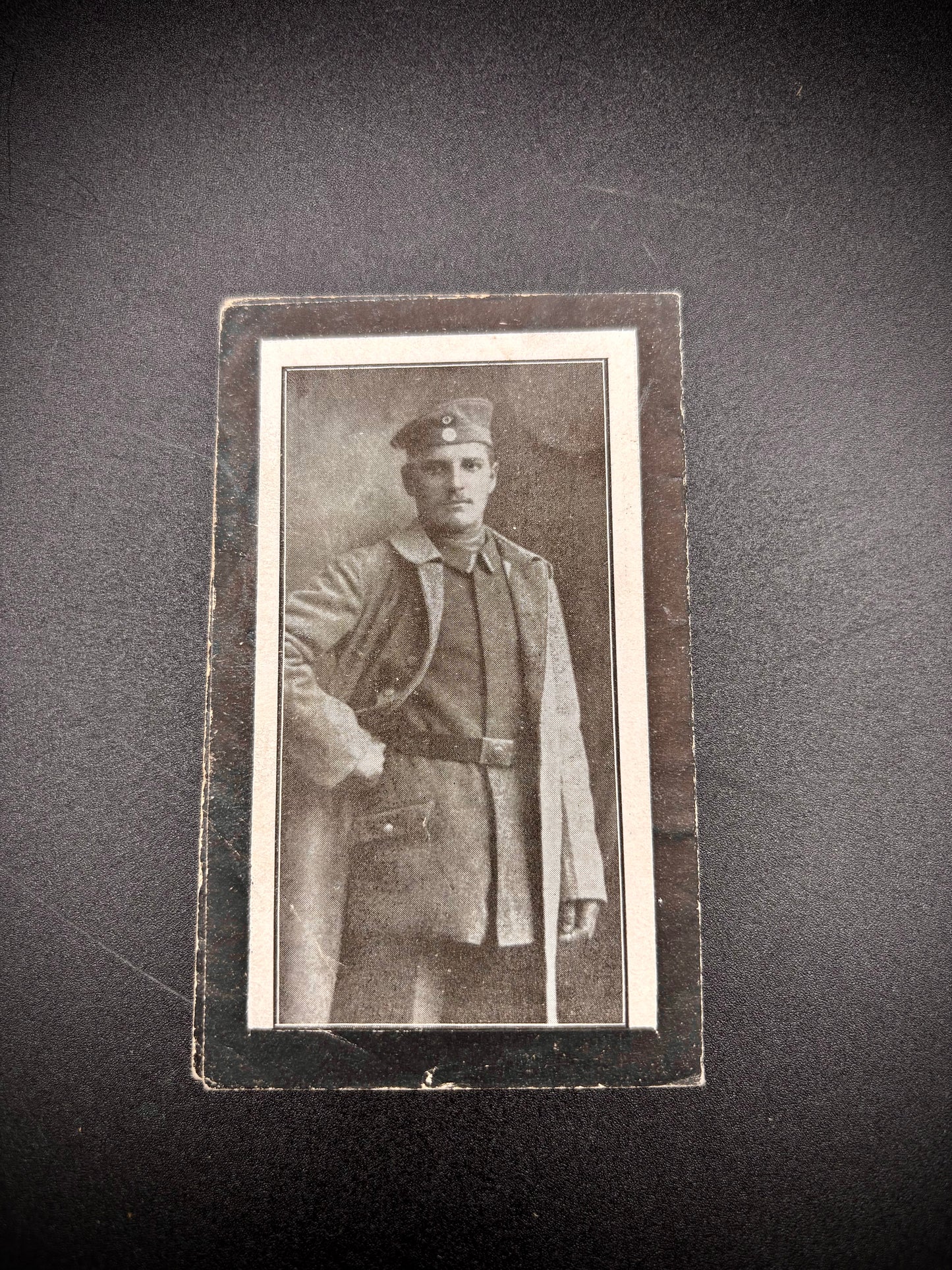 WW1 German Memorial Card 26th Bavarian Infantry Regiment Hindenburg Line