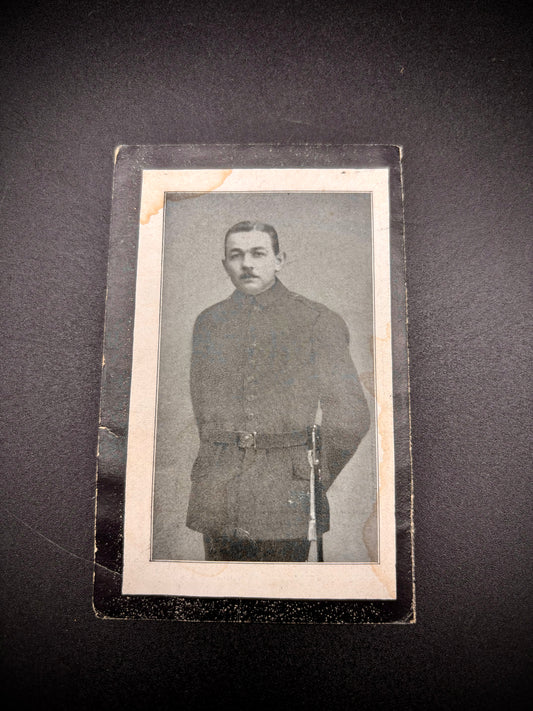 WW1 German Memorial card 16th Bavarian Reserve Infantry