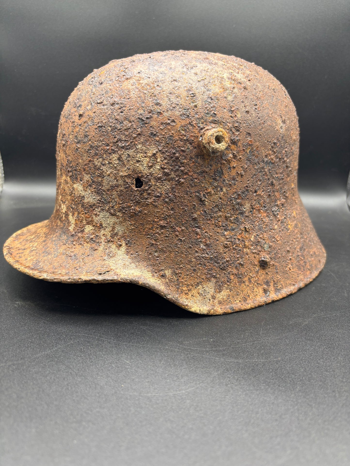 WW1 German Helmet Somme Find