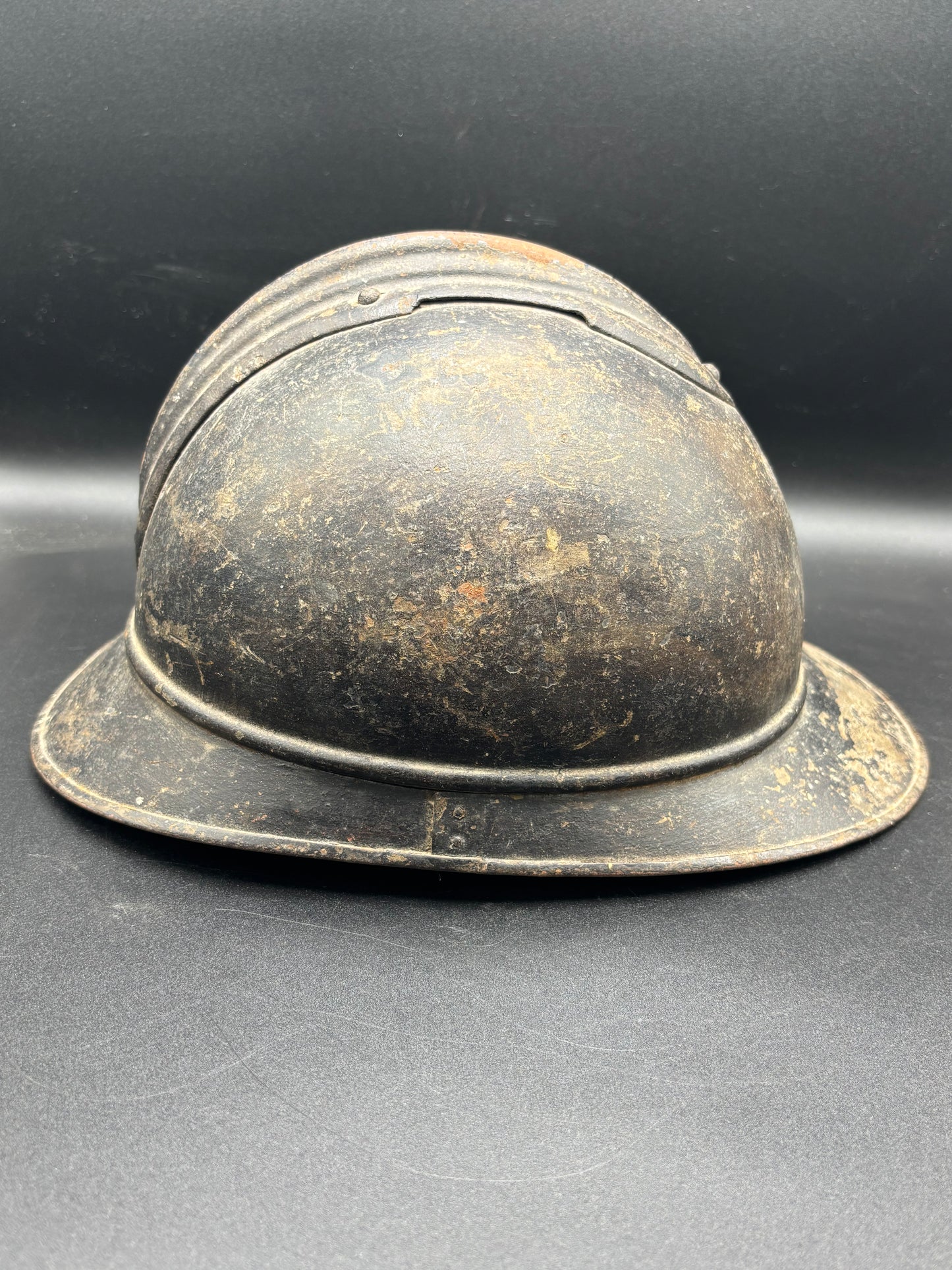 WW1 French helmet named